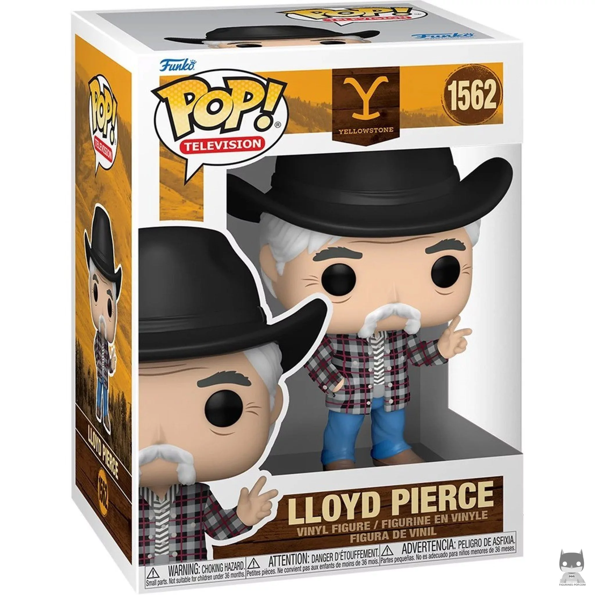 Lloyd Pierce Funko Pop! figure in its box