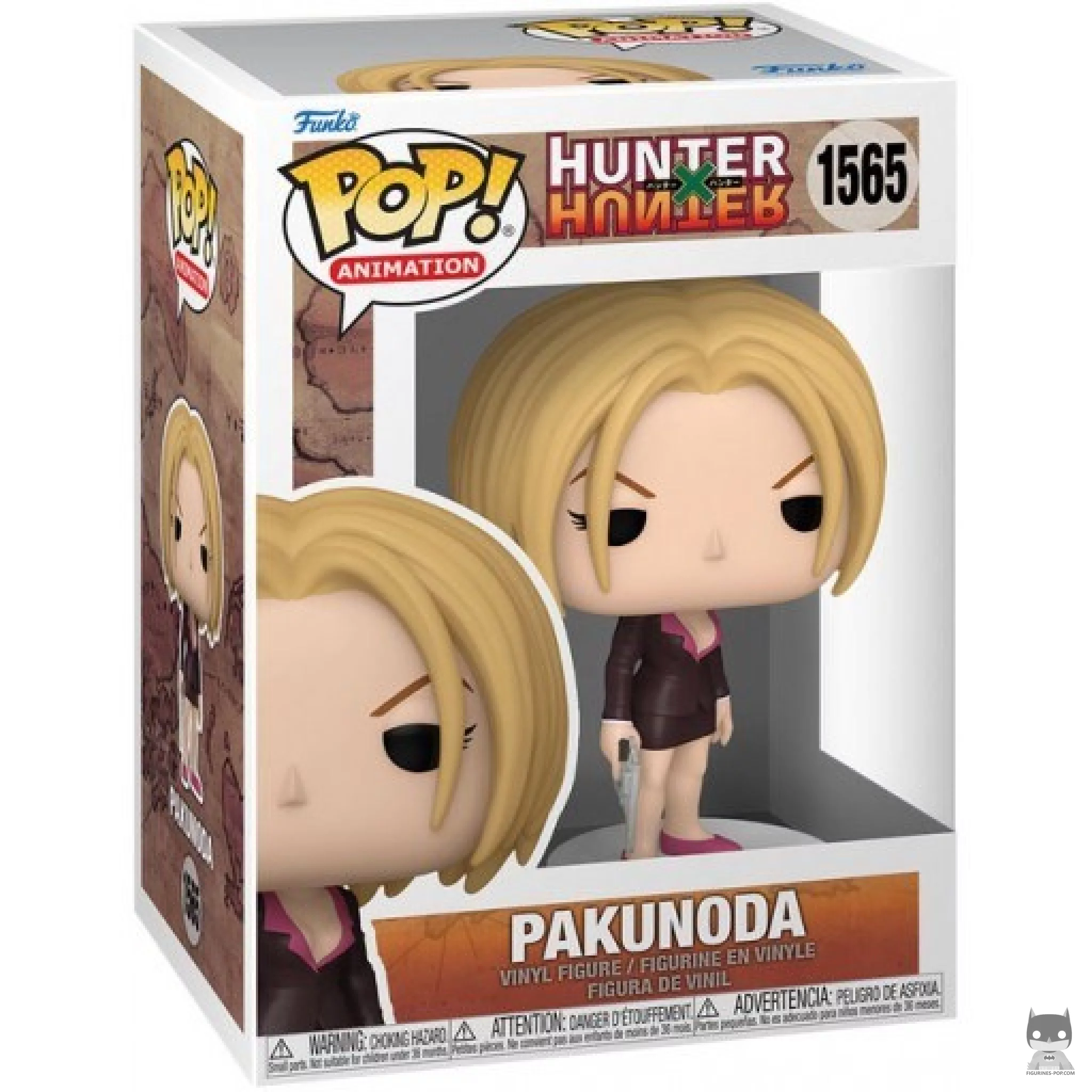 Pakunoda Funko Pop! figure in its box