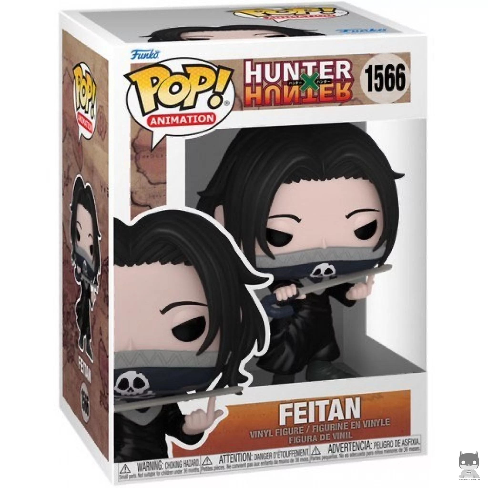 Feitan Funko Pop! figure in its box