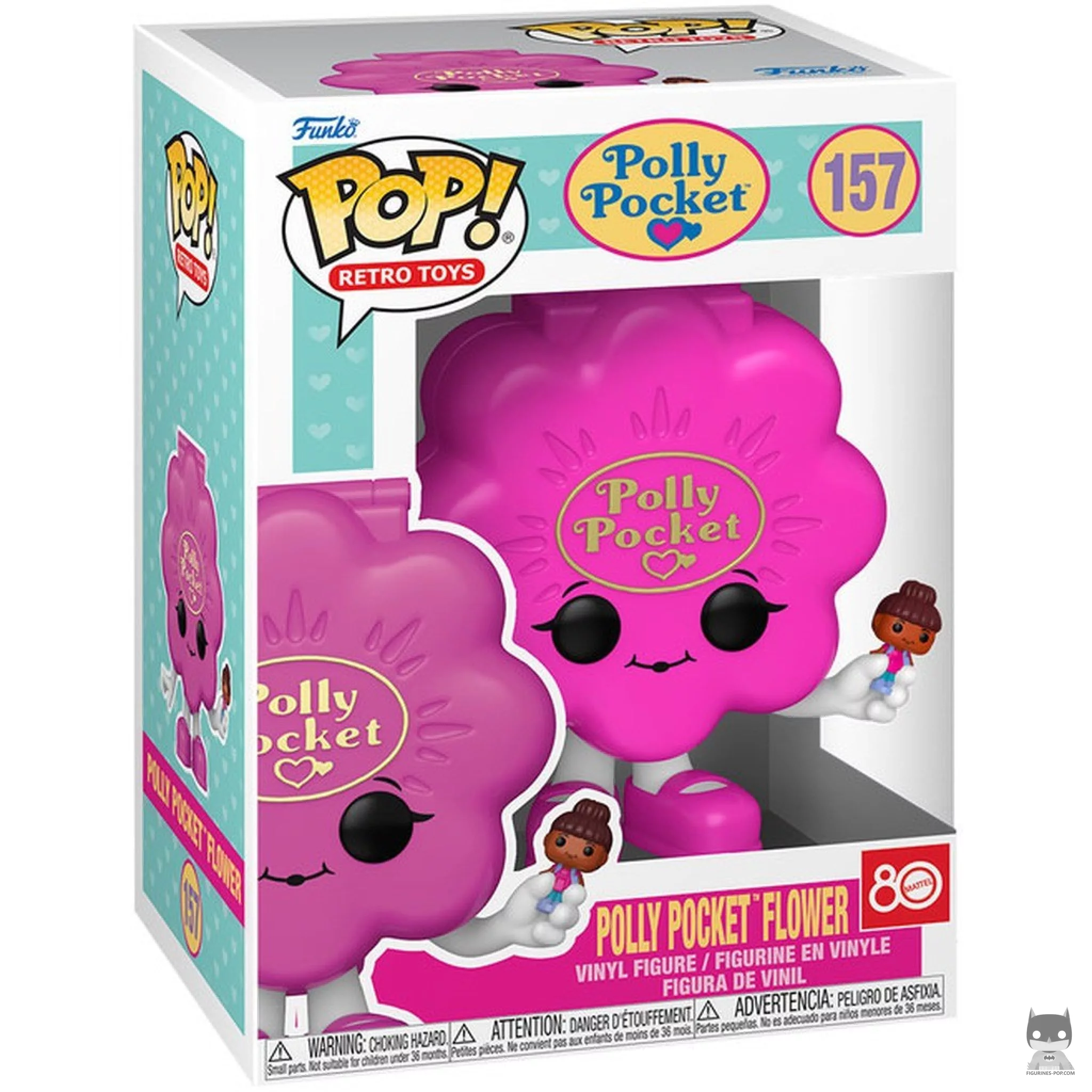 Polly Pocket Flower Funko Pop! figure in its box