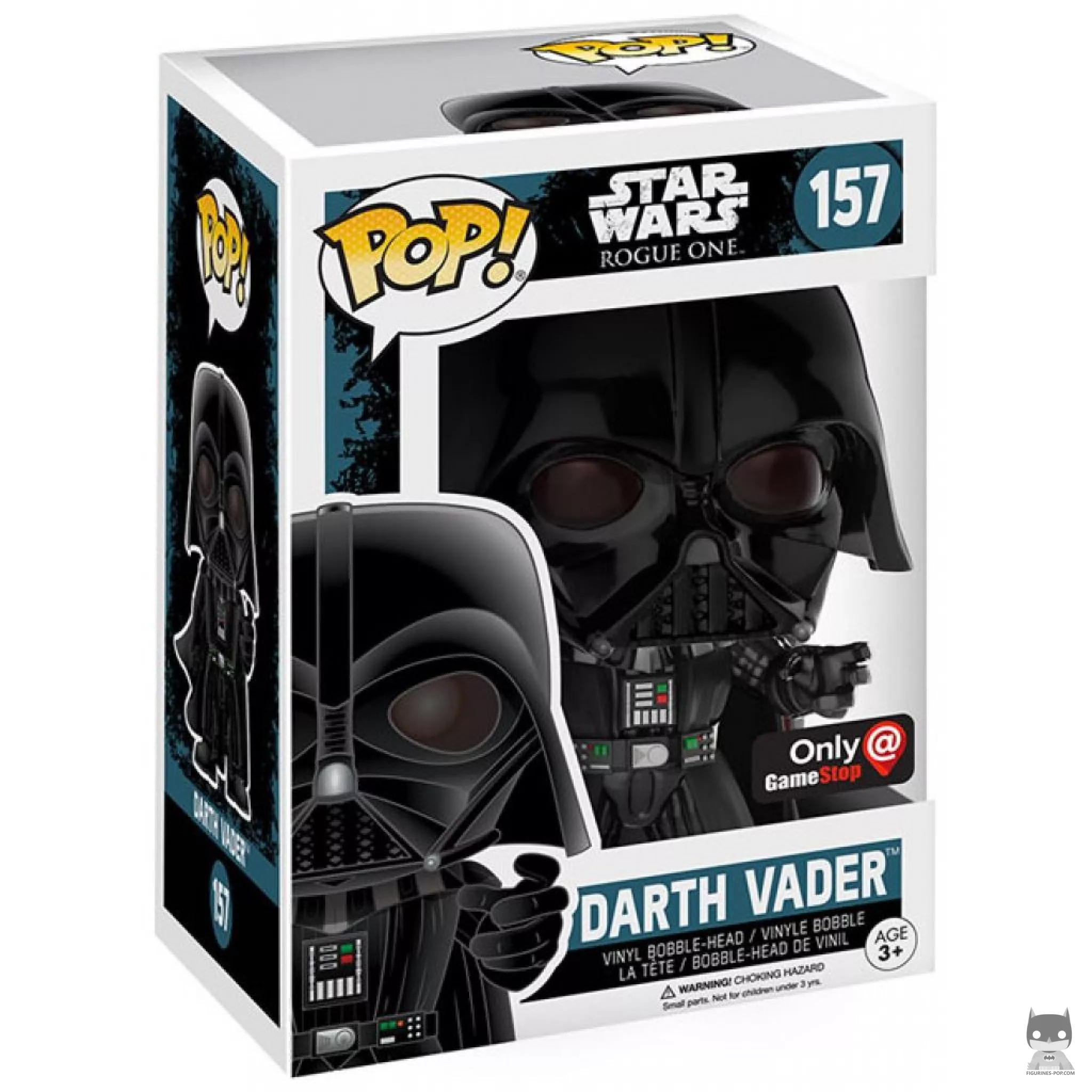 Darth Vader Force Choke Funko Pop! figure in its box