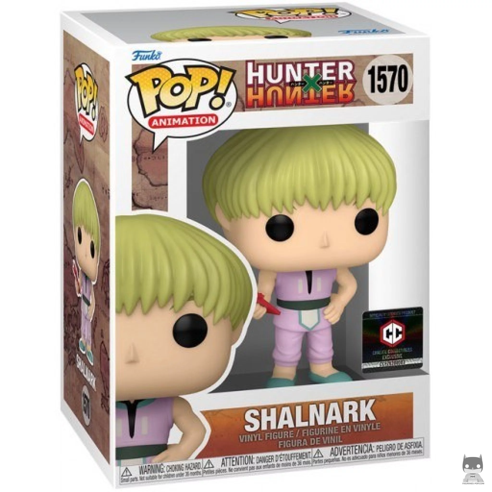Shalnark Funko Pop! figure in its box