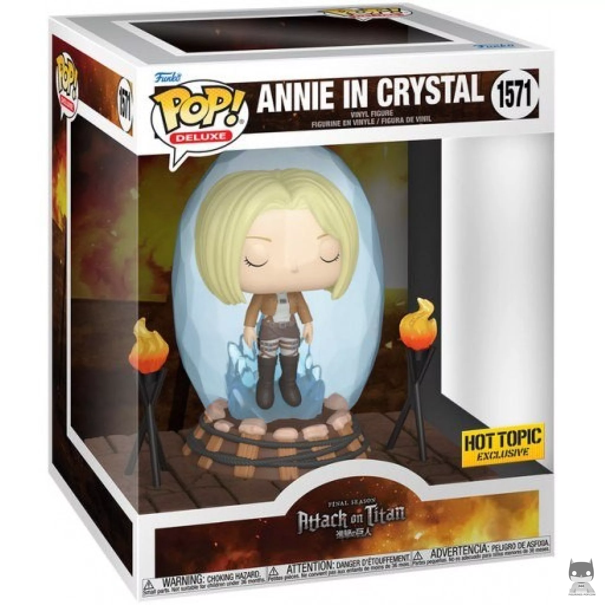 Annie in Crystal Funko Pop! figure in its box