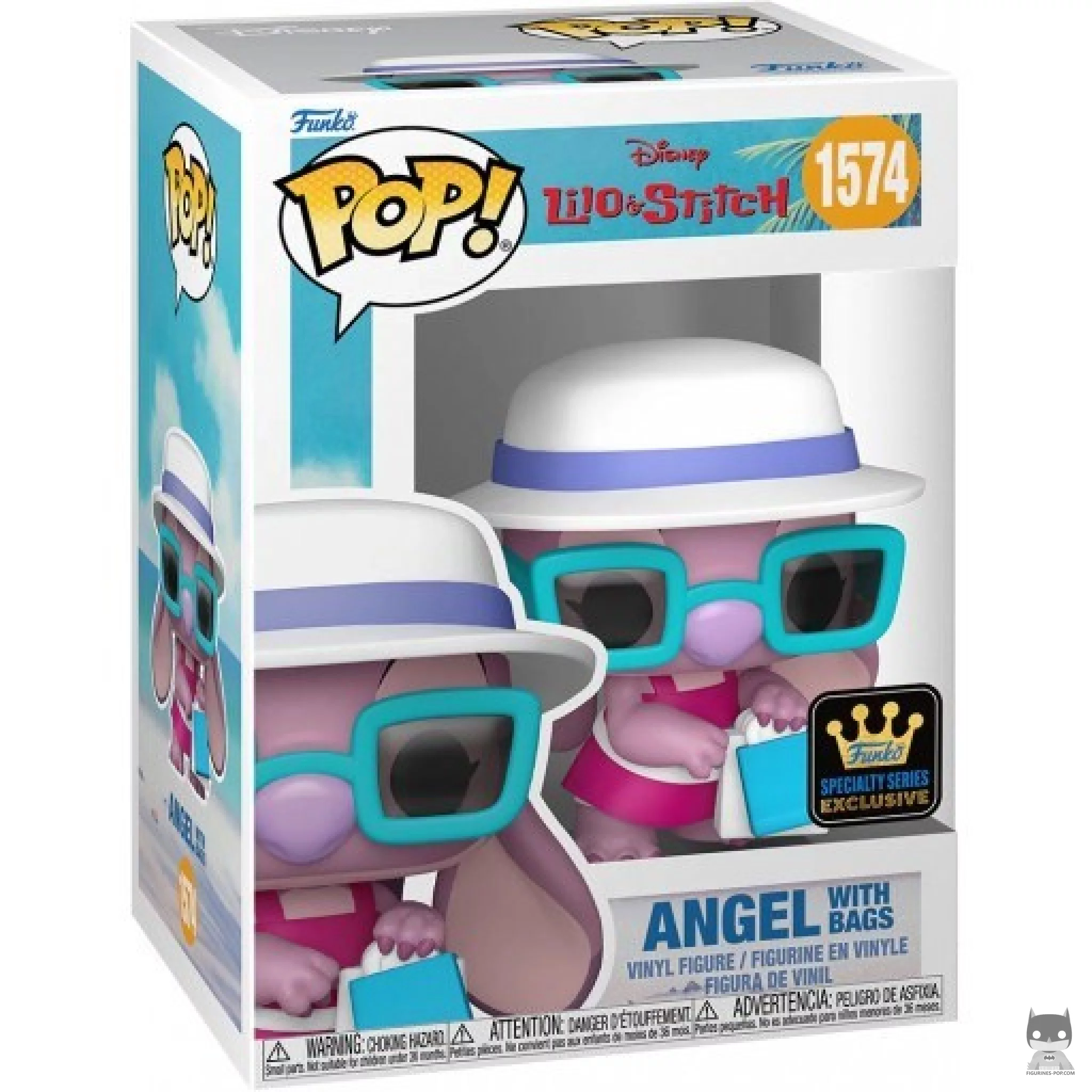 Angel with Bags Funko Pop! figure in its box