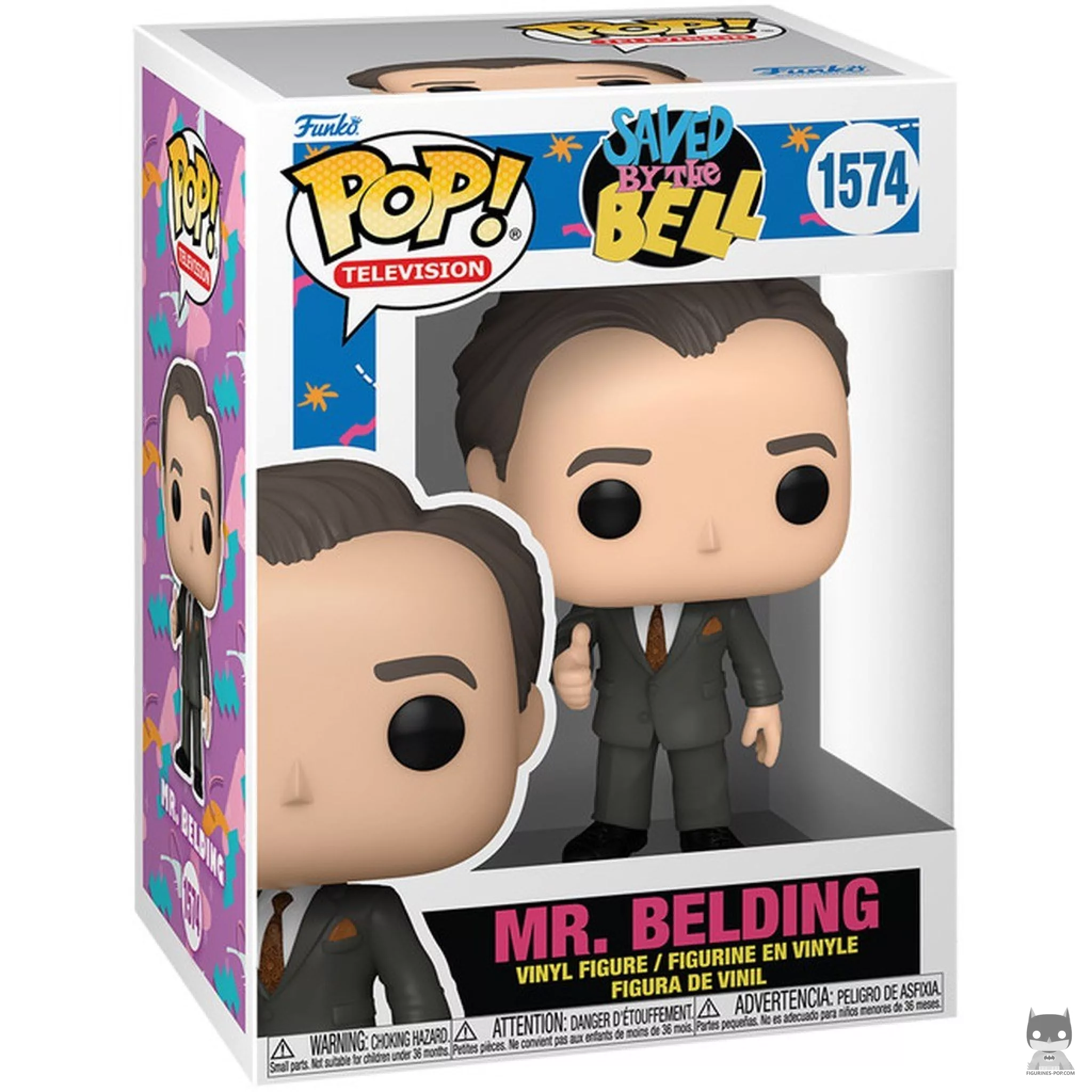 Mr. Belding Funko Pop! figure in its box