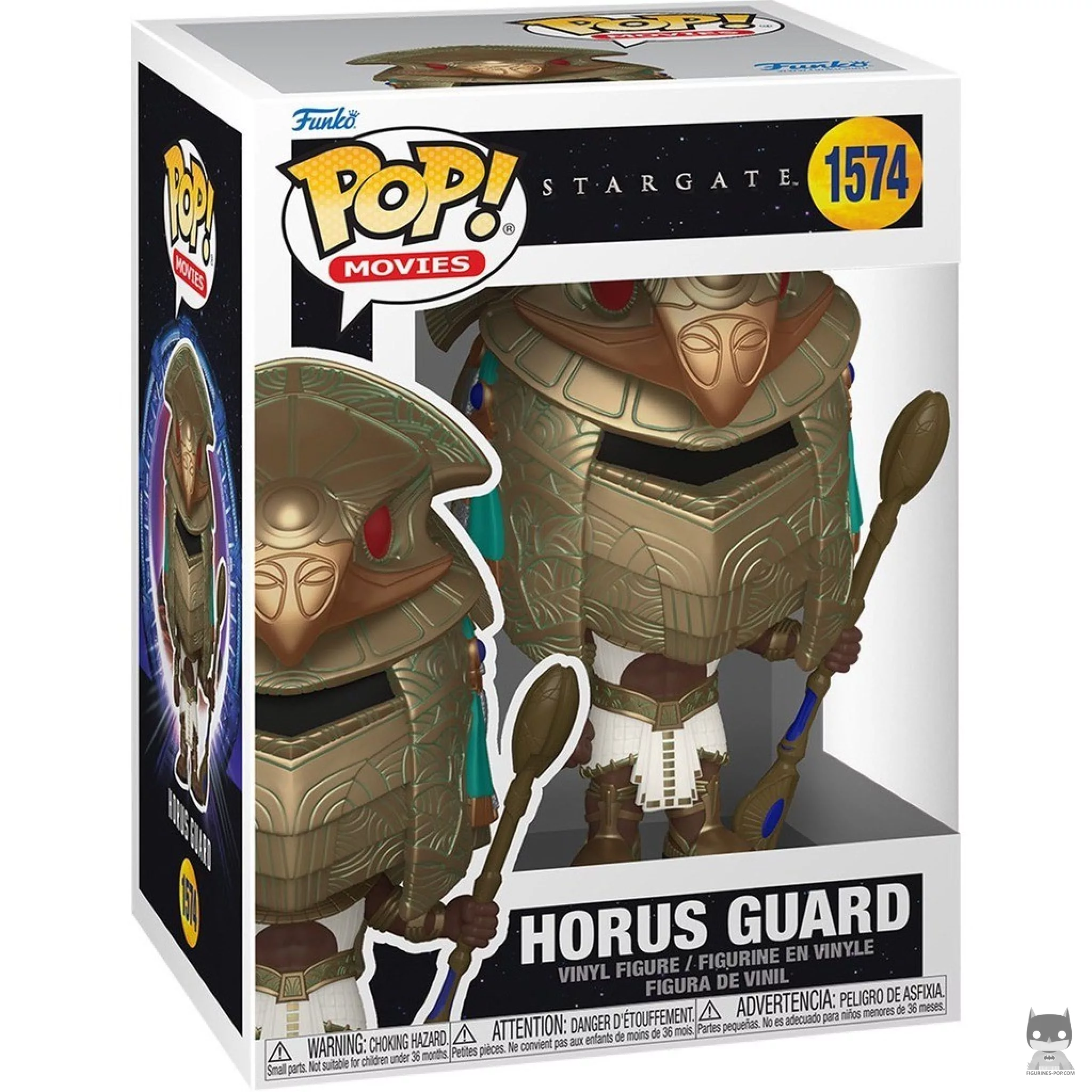 Horus Guard (Metallic) Funko Pop! figure in its box
