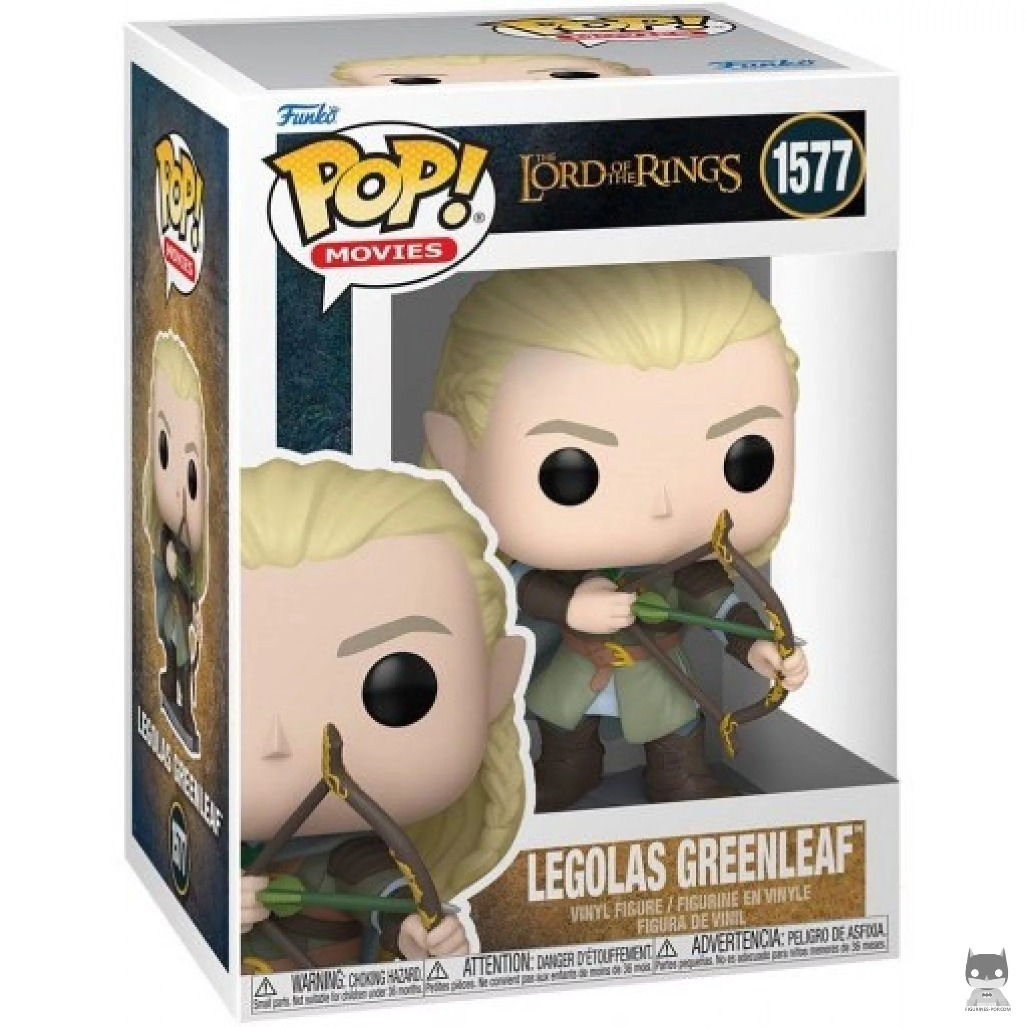 Legolas Greenleaf Funko Pop! figure in its box