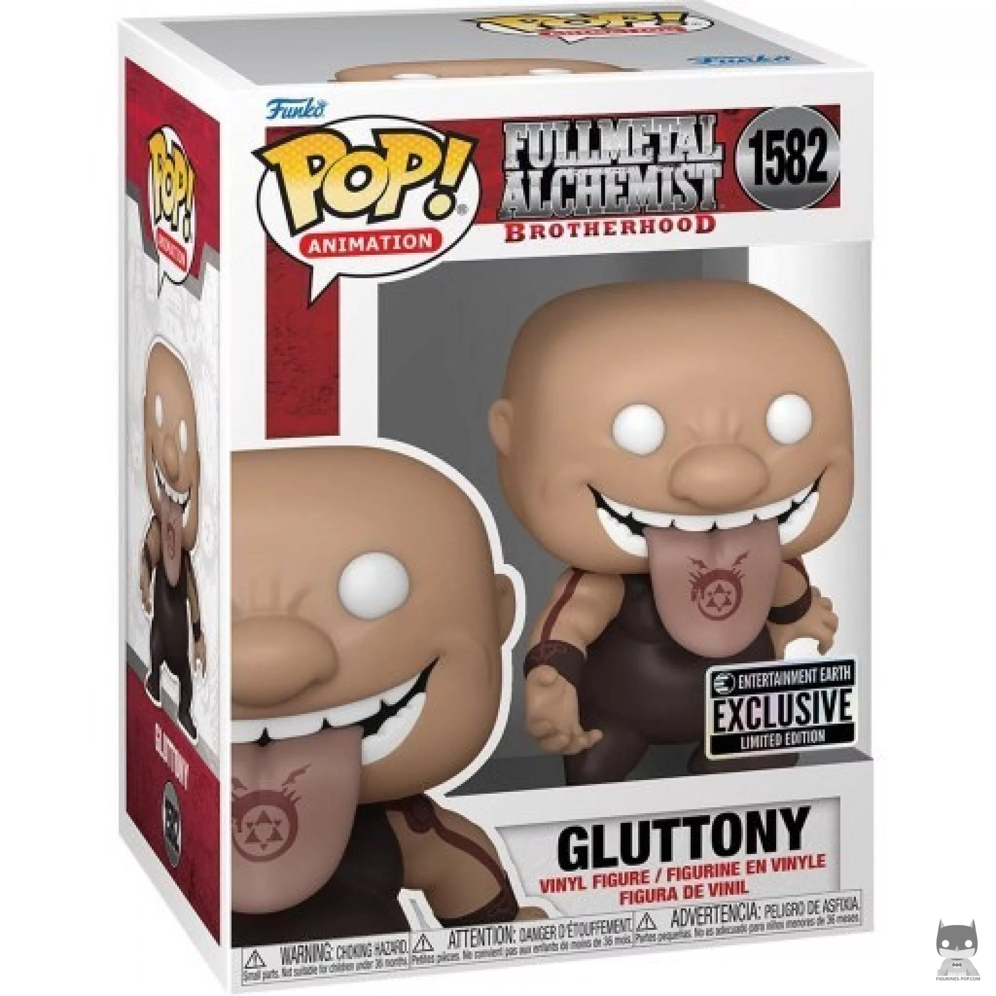 Gluttony Funko Pop! figure in its box