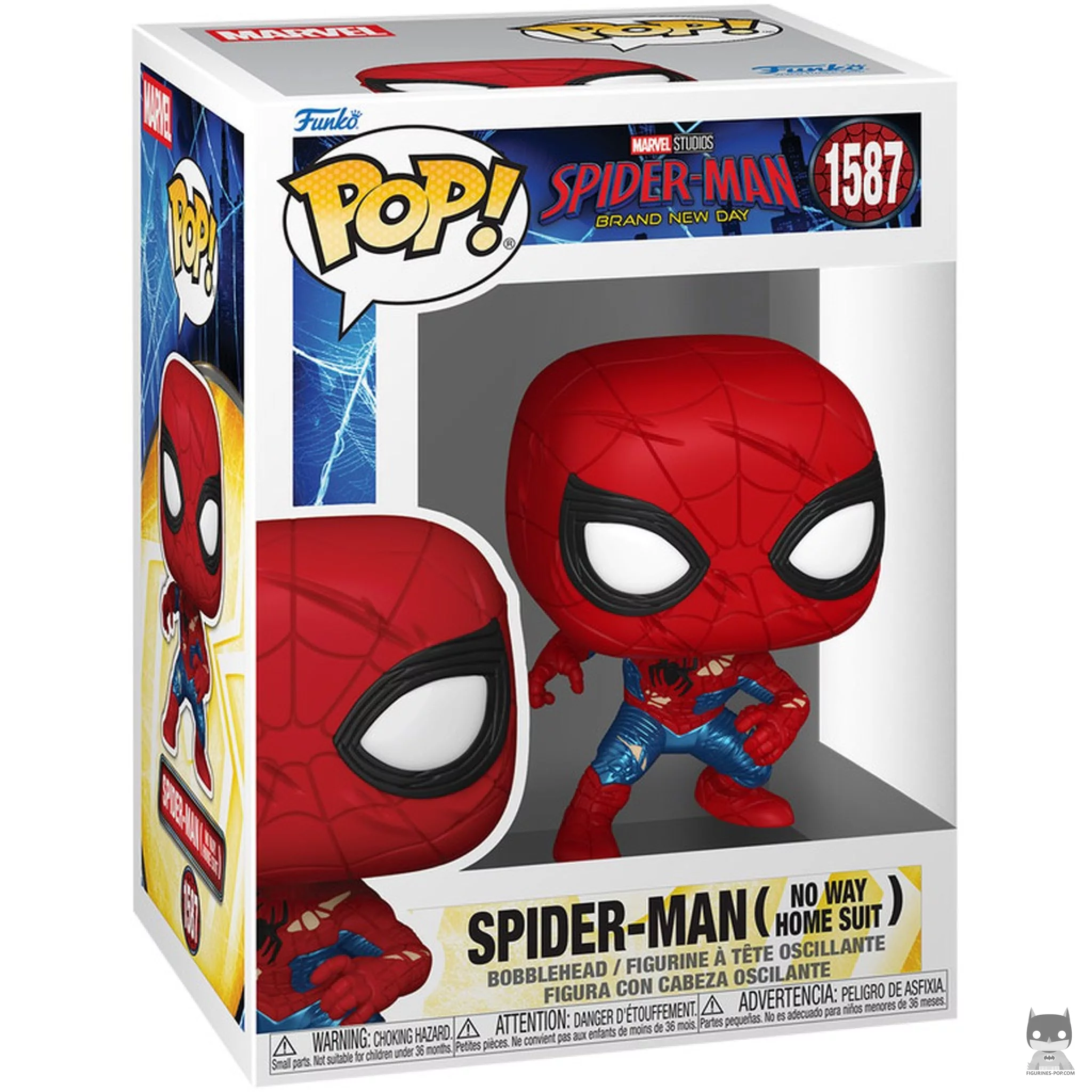 Spider-Man (No Way Home suit) Funko Pop! figure in its box