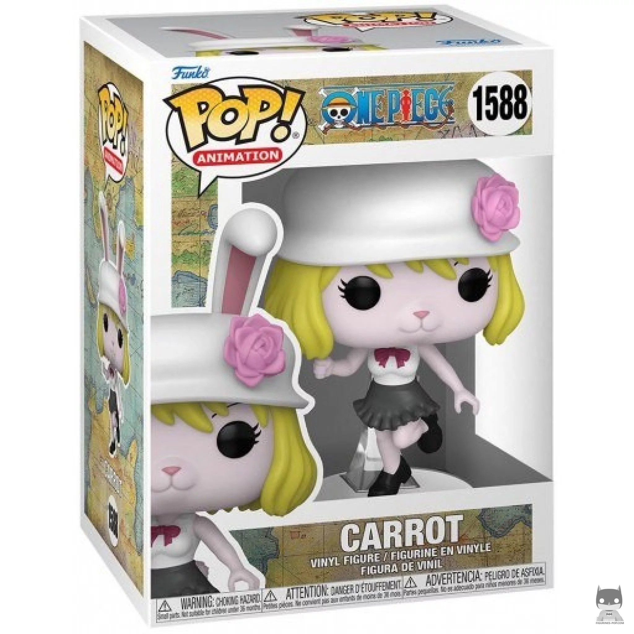 Carrot in White Hat Funko Pop! figure in its box
