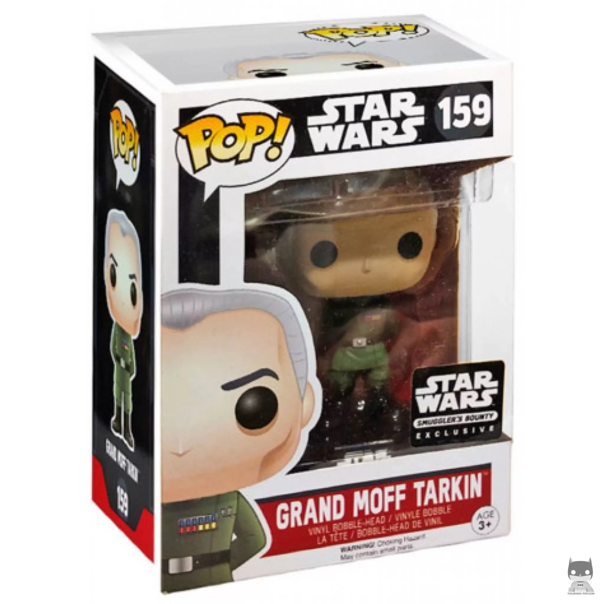 Grand Moff Tarkin Funko Pop! figure in its box