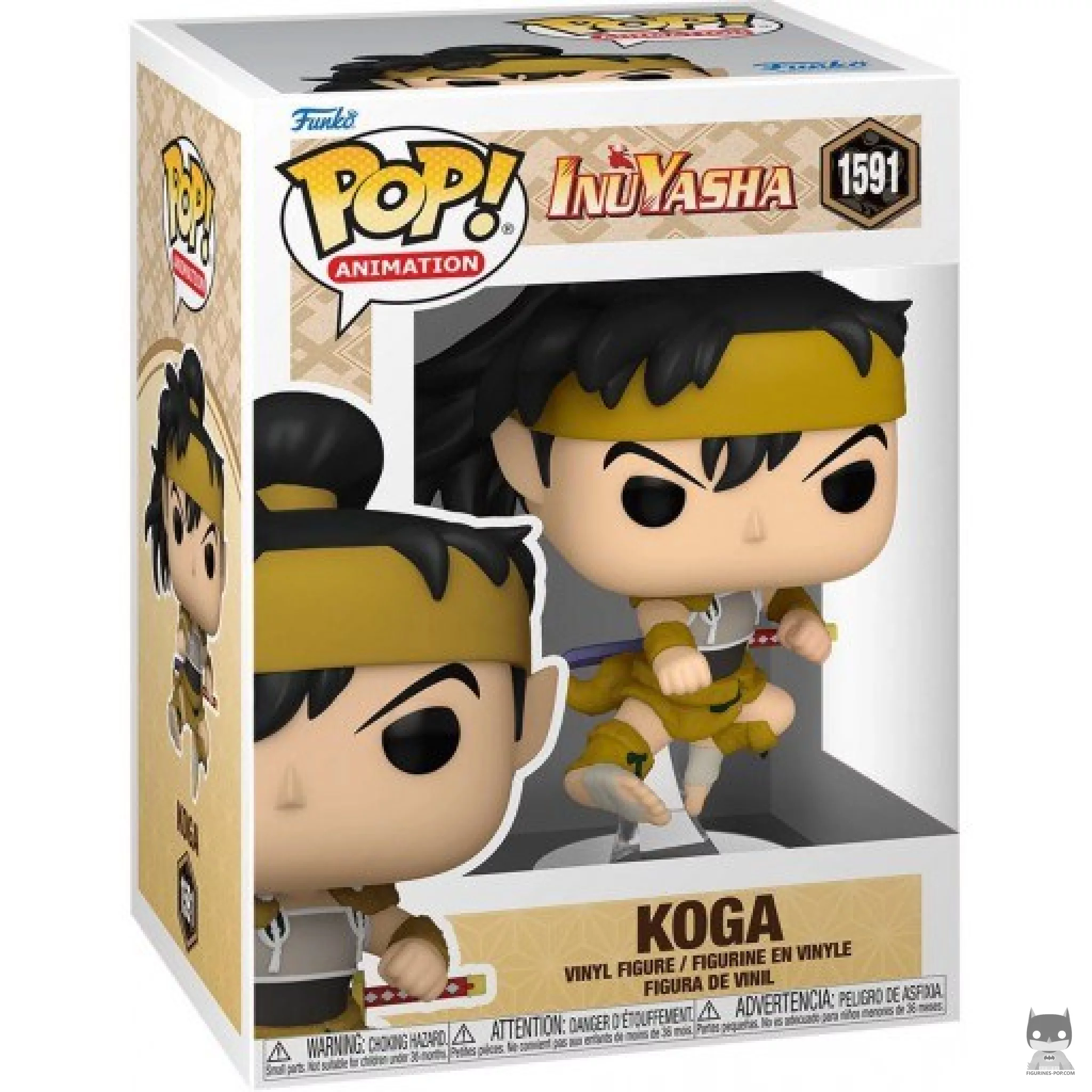 Koga Funko Pop! figure in its box