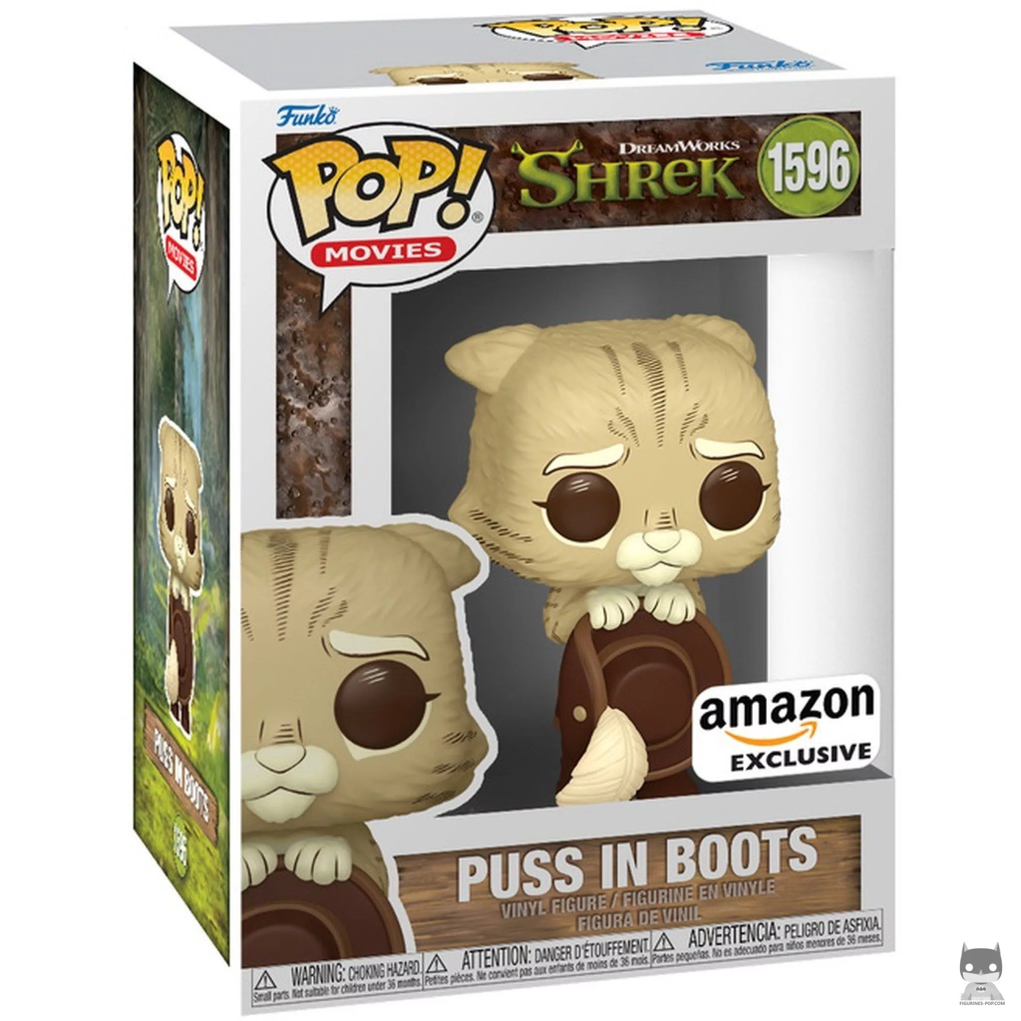 Puss in Boots (Sepia) Funko Pop! figure in its box