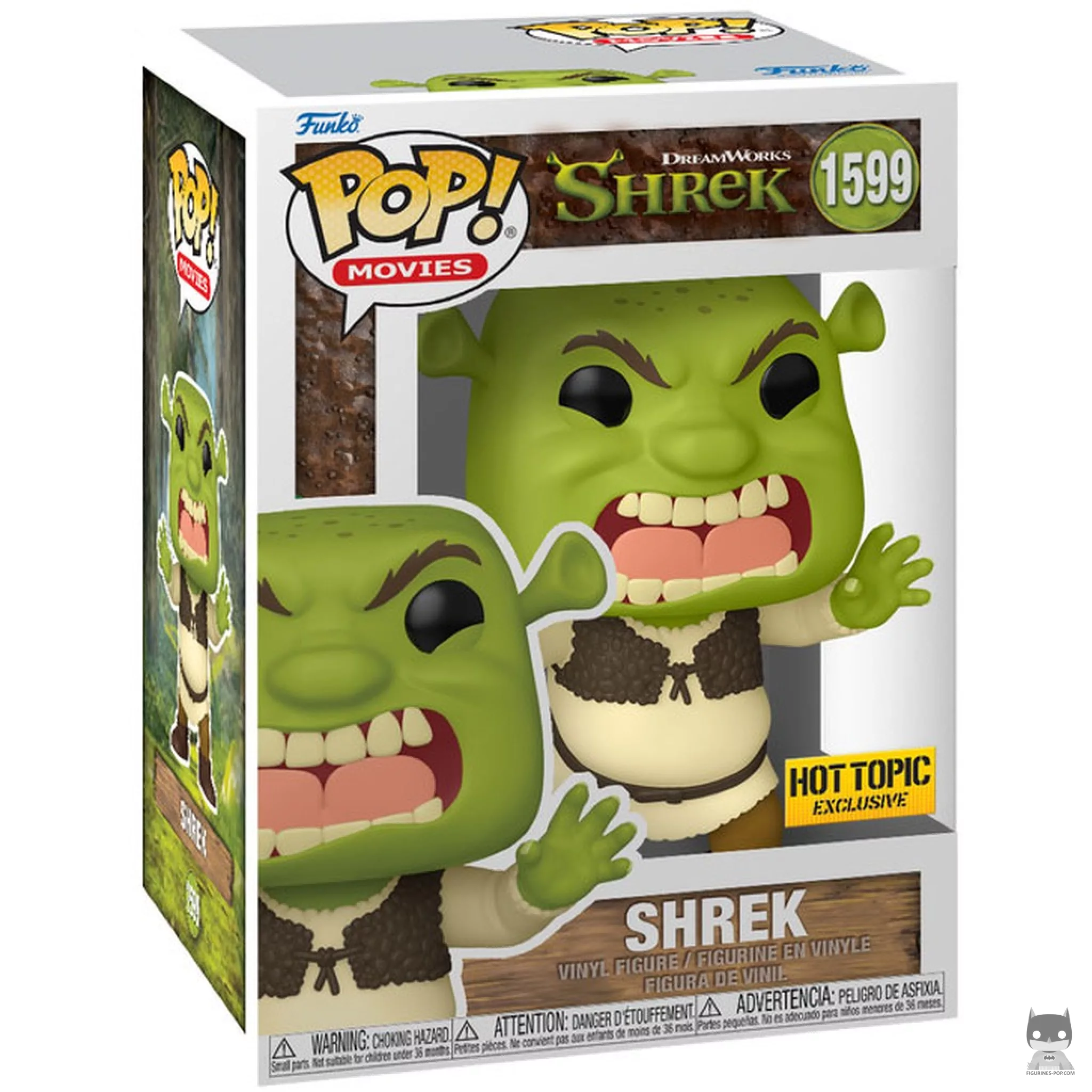 Shrek (Scary) Funko Pop! figure in its box