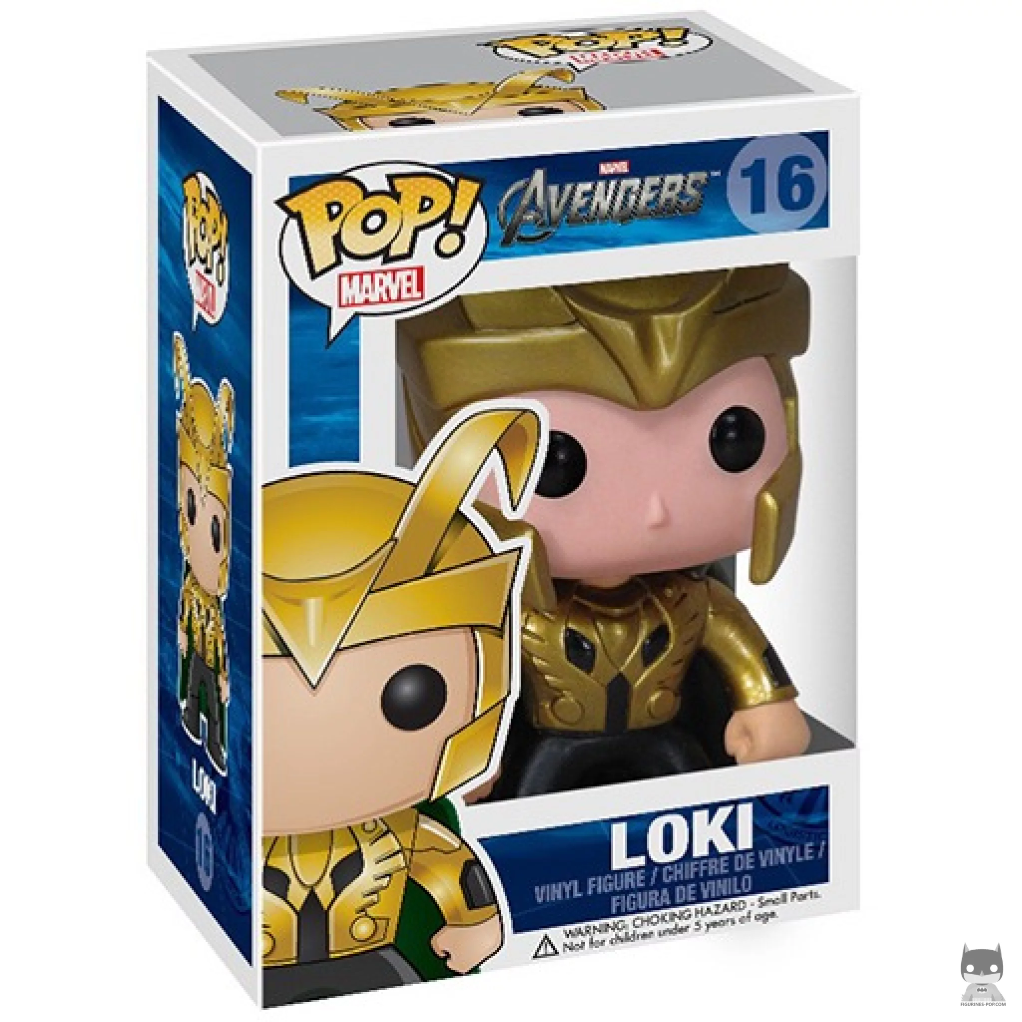 Loki Funko Pop! figure in its box