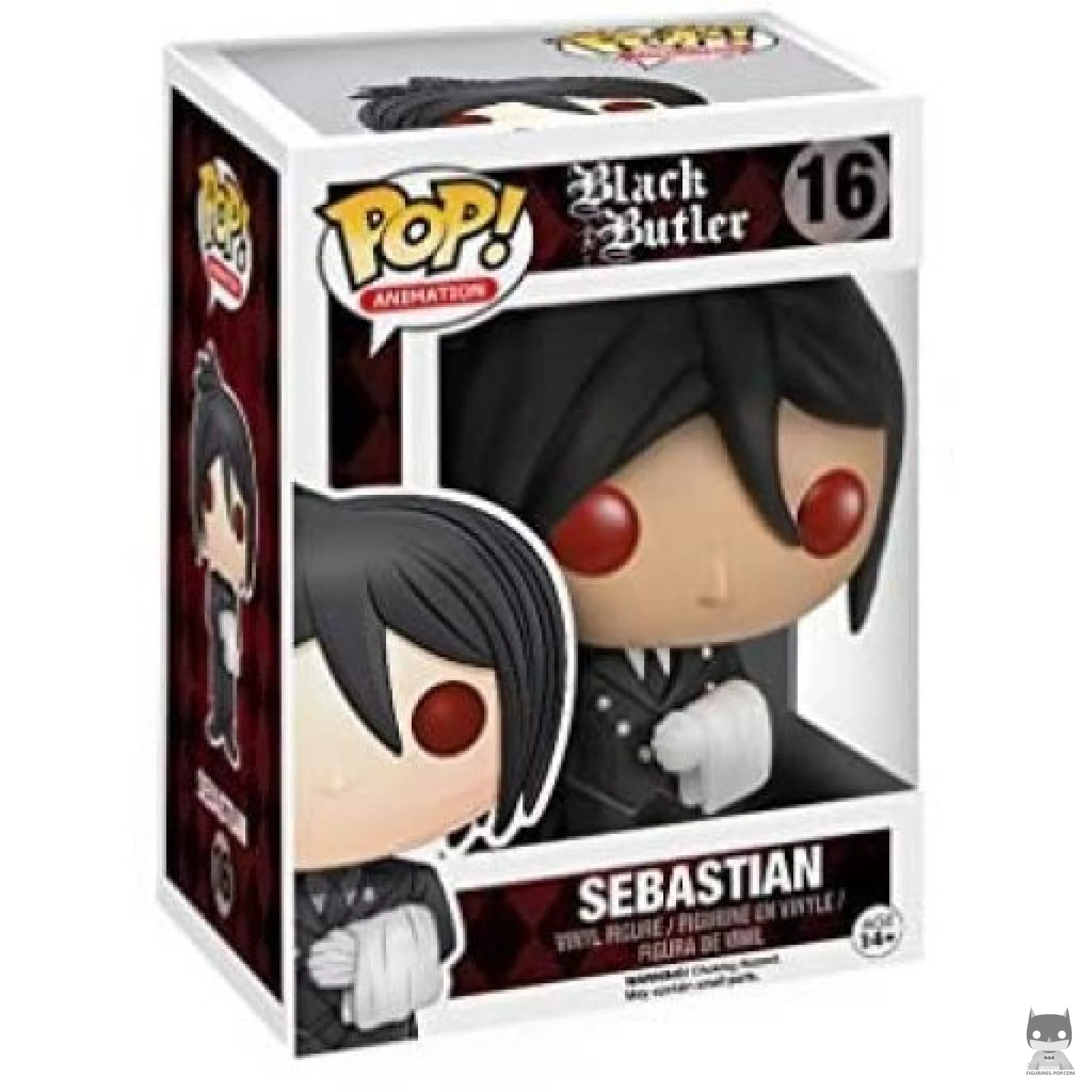 Sebastian Funko Pop! figure in its box