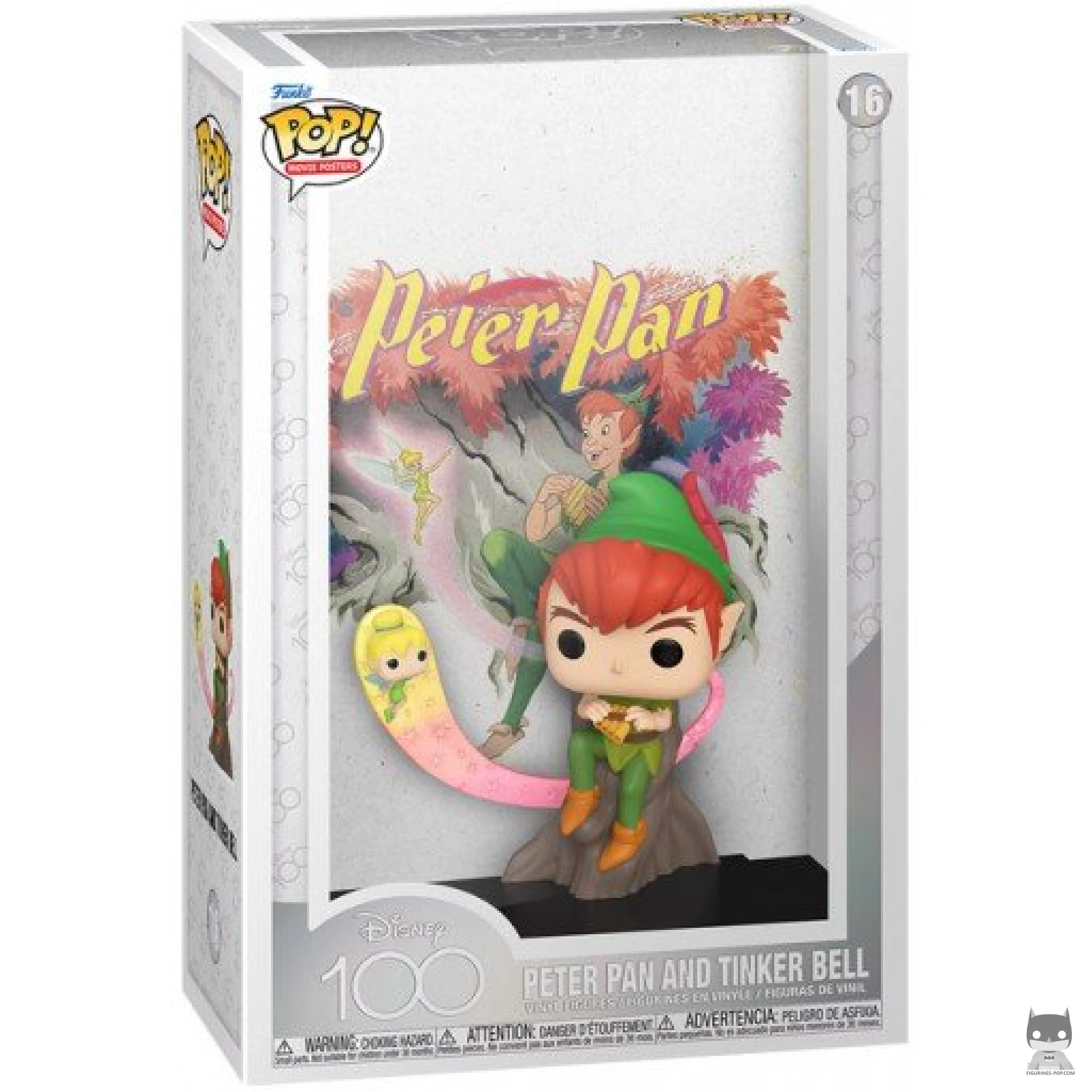 Peter Pan and Tinker Bell Funko Pop! figure (Disney 100)