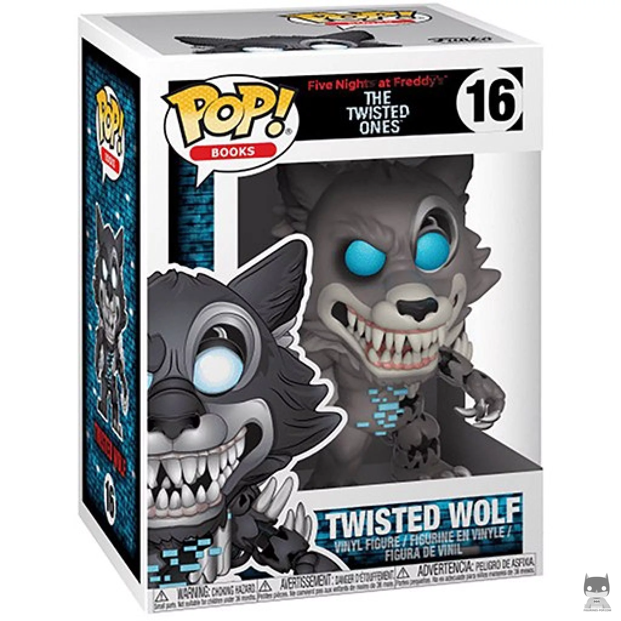 Wolf (Twisted) Funko Pop! figure in its box