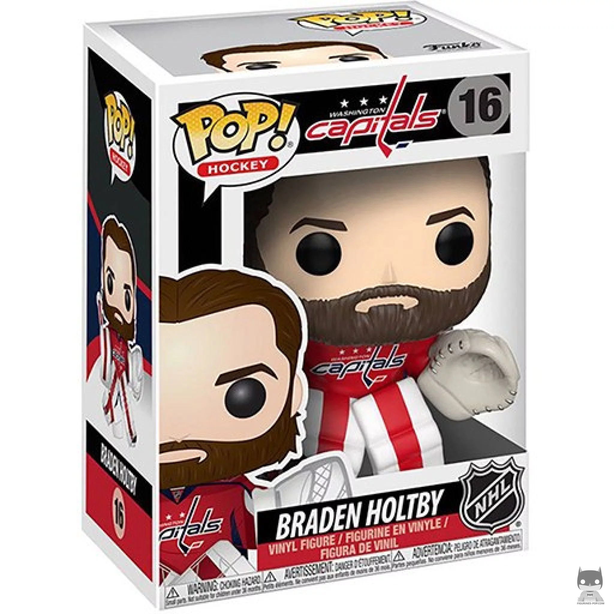 Braden Holtby Funko Pop! figure in its box