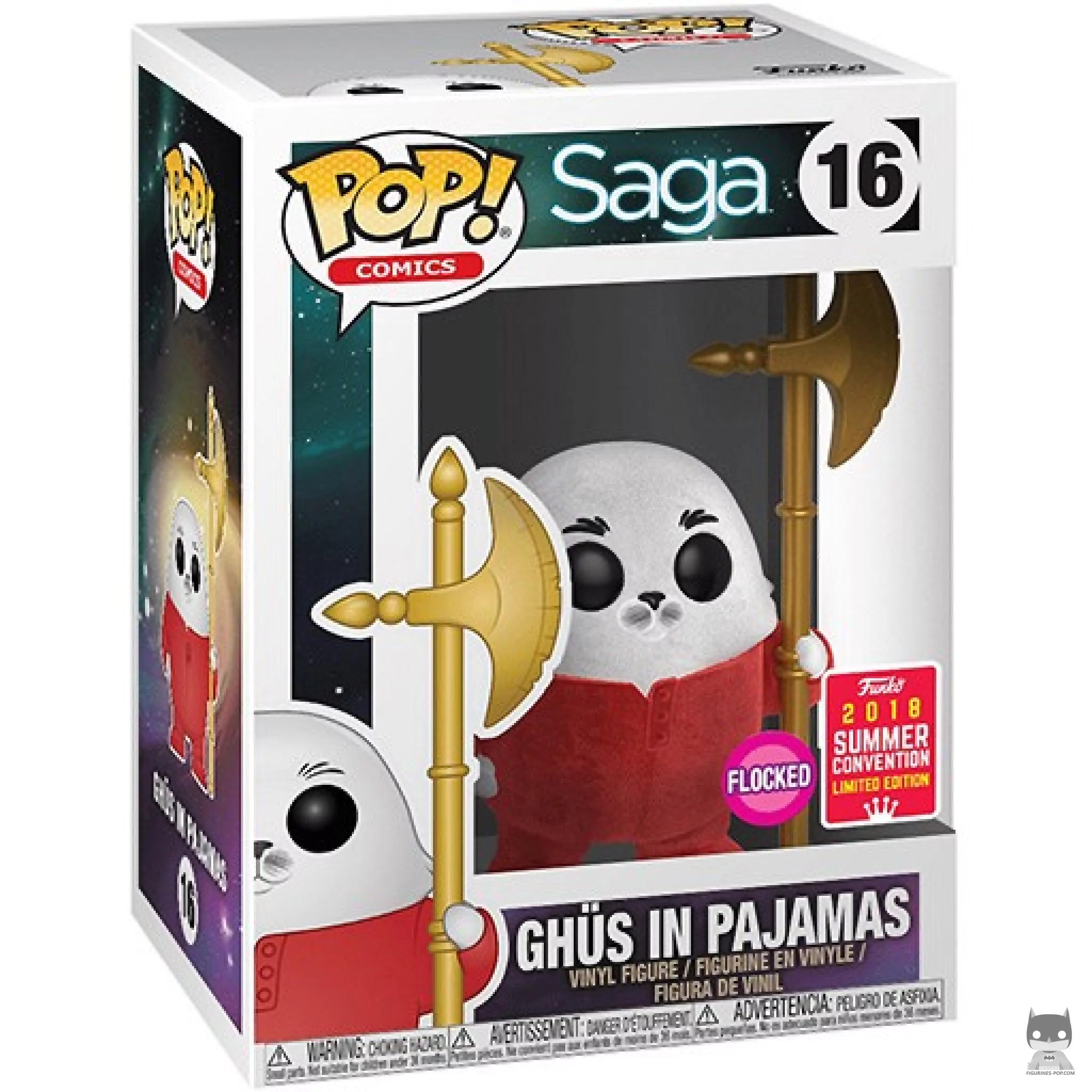 Ghus in Pajamas (Flocked) Funko Pop! figure in its box