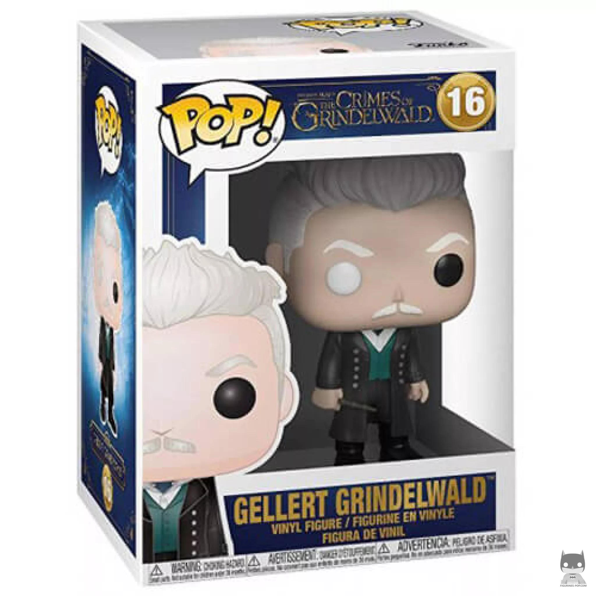 Gellert Grindelwald Funko Pop! figure in its box