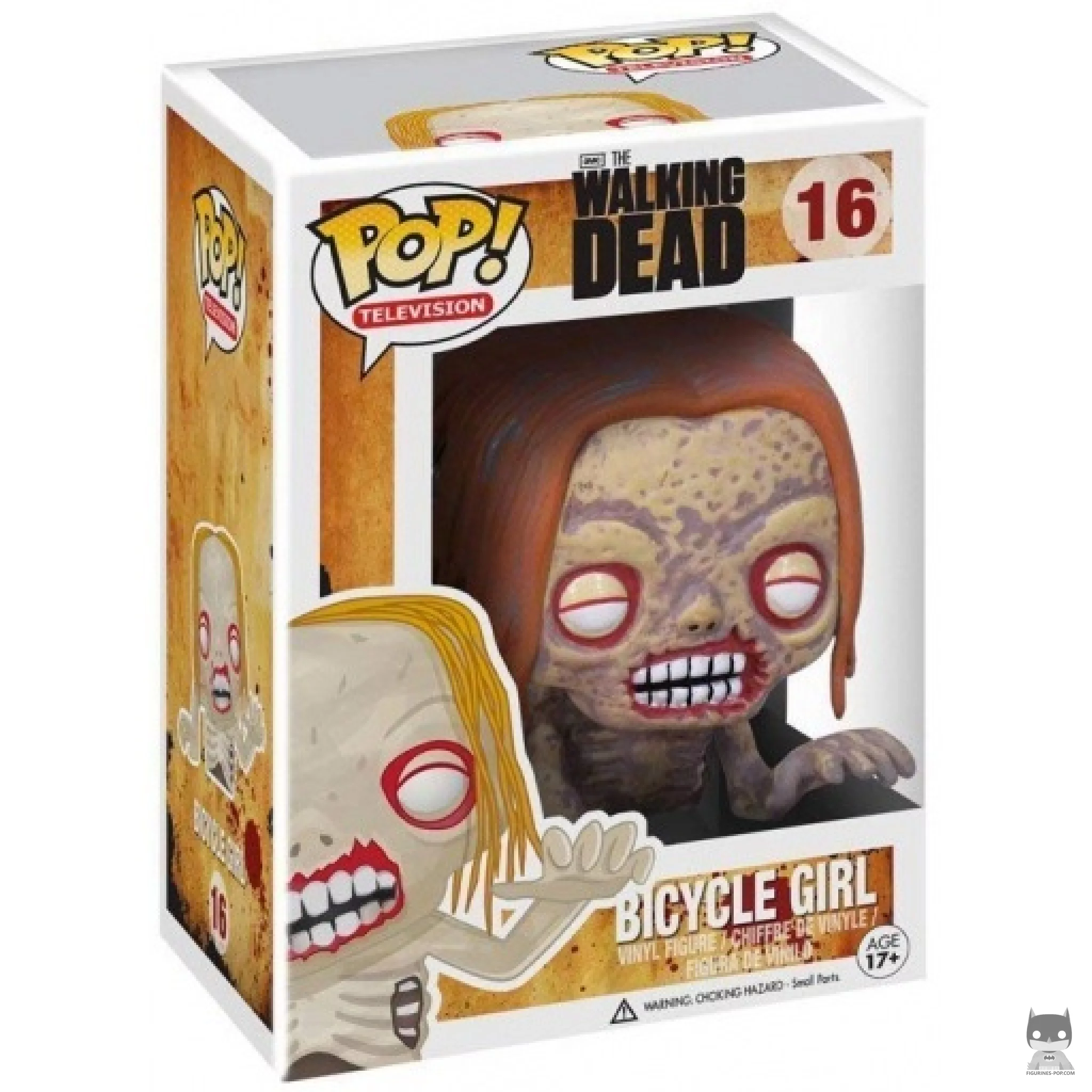 Bicycle Girl Walker Funko Pop! figure in its box
