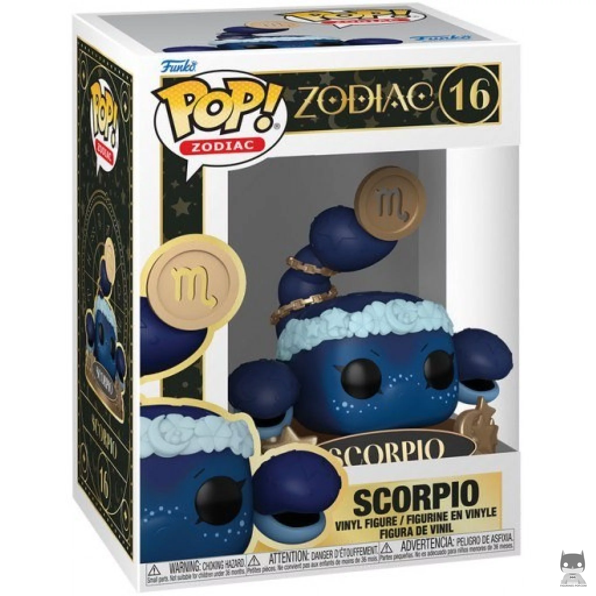 Scorpio Funko Pop! figure in its box