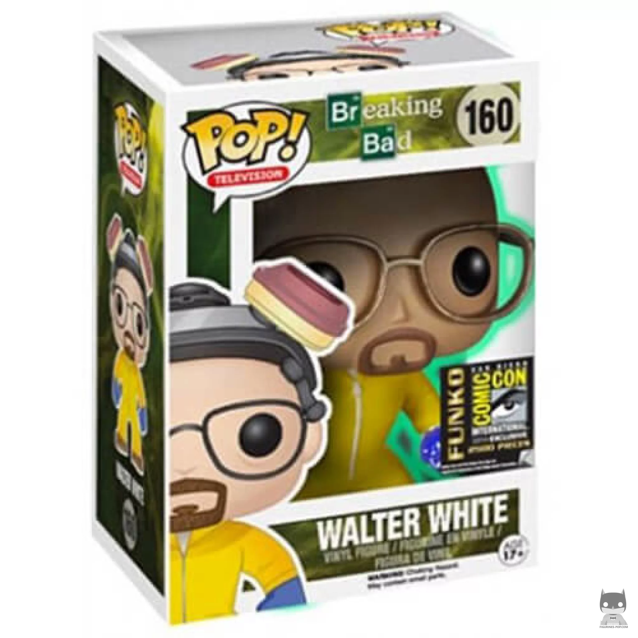 Walter White (Glow in the Dark) Funko Pop! figure in its box