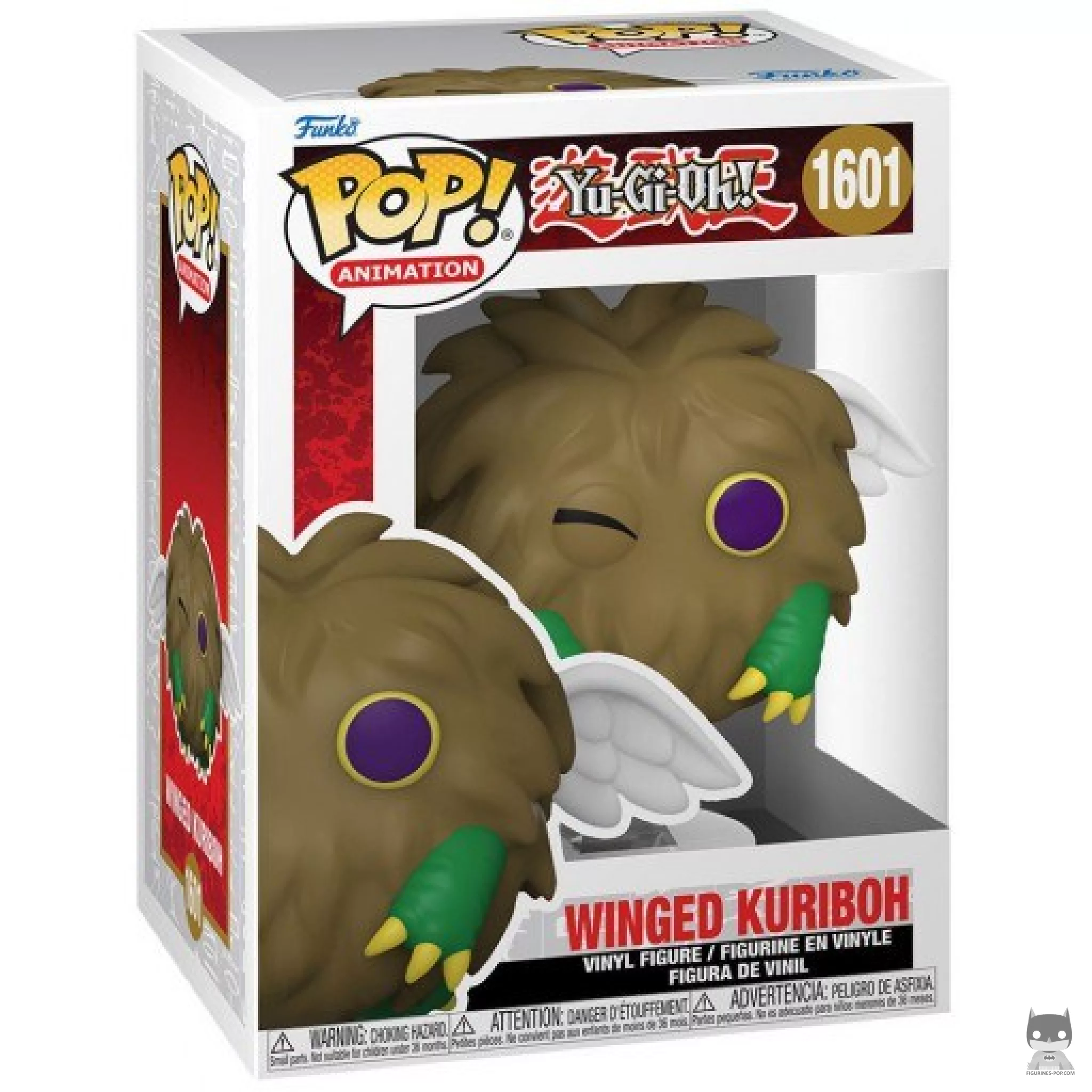 Winged Kuriboh Funko Pop! figure in its box