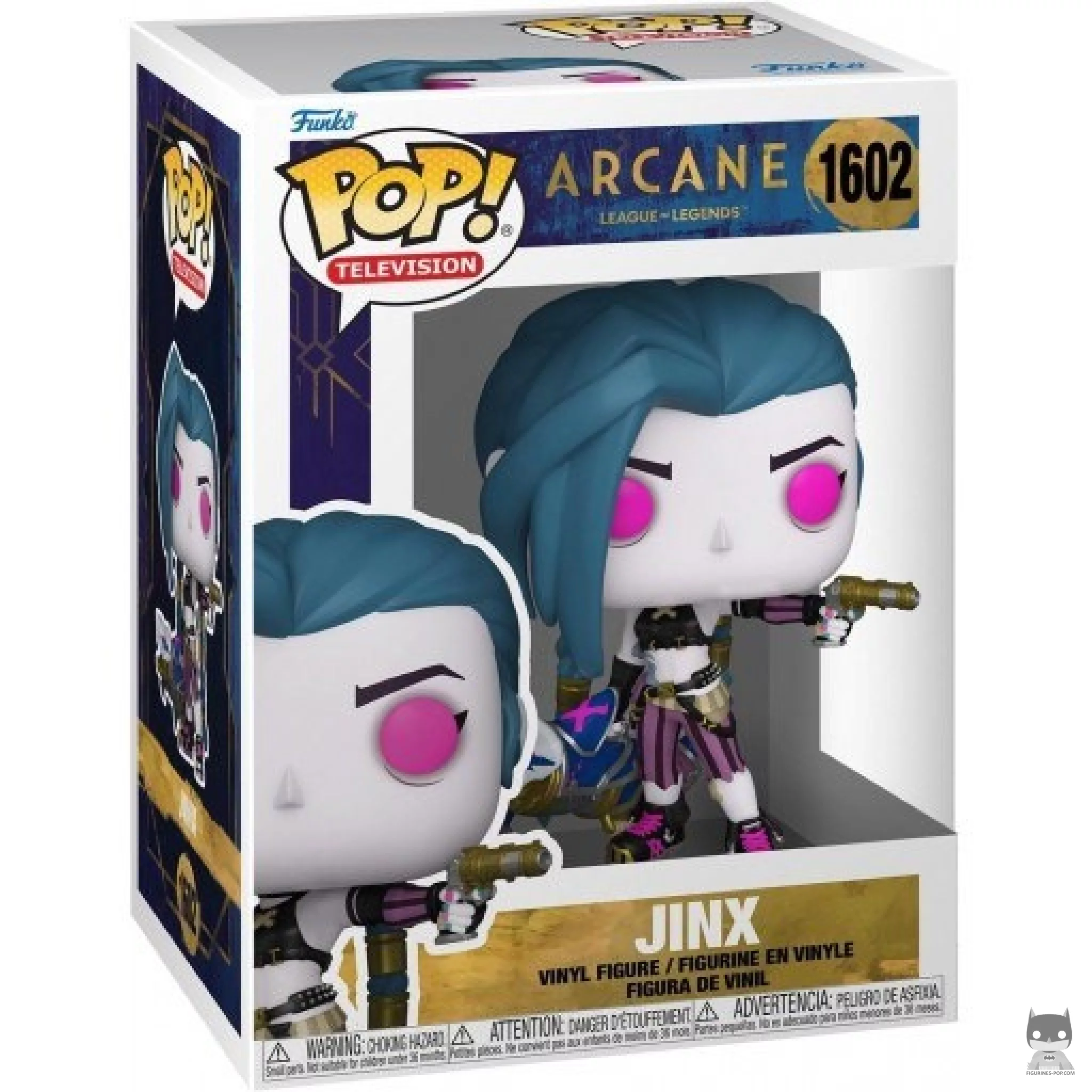 Jinx Funko Pop! figure in its box