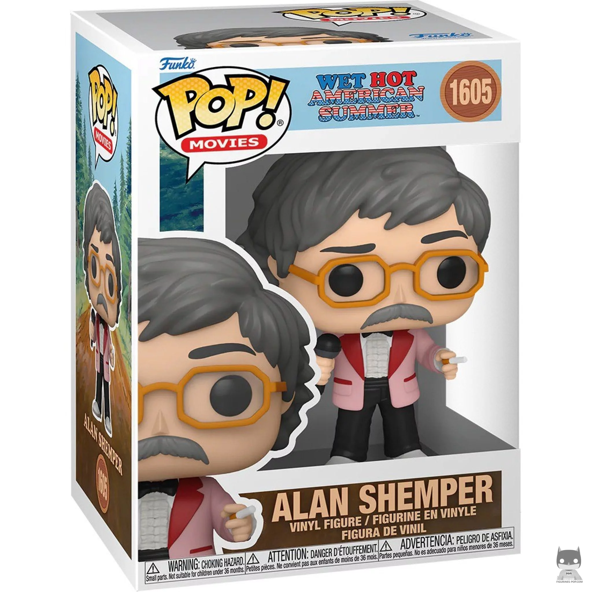 Alan Shemper Funko Pop! figure in its box