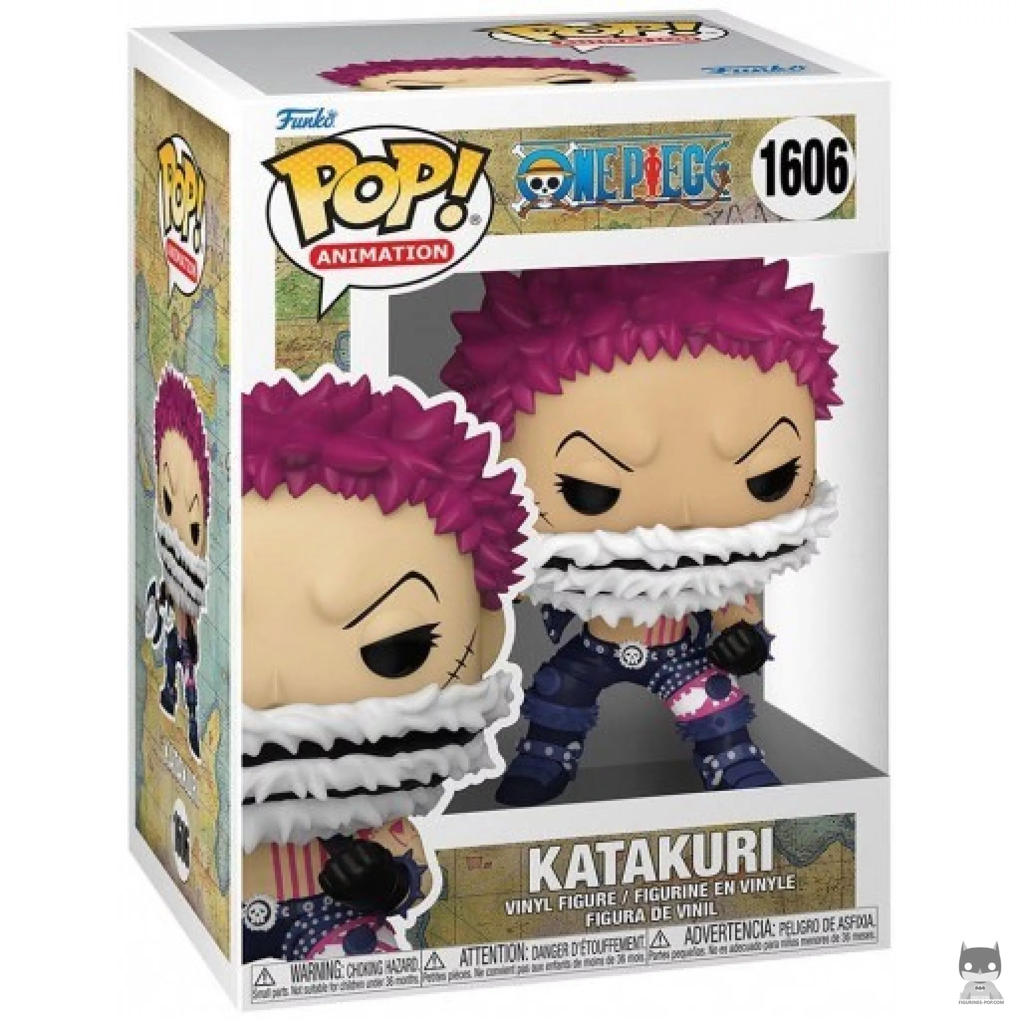 Katakuri Funko Pop! figure in its box