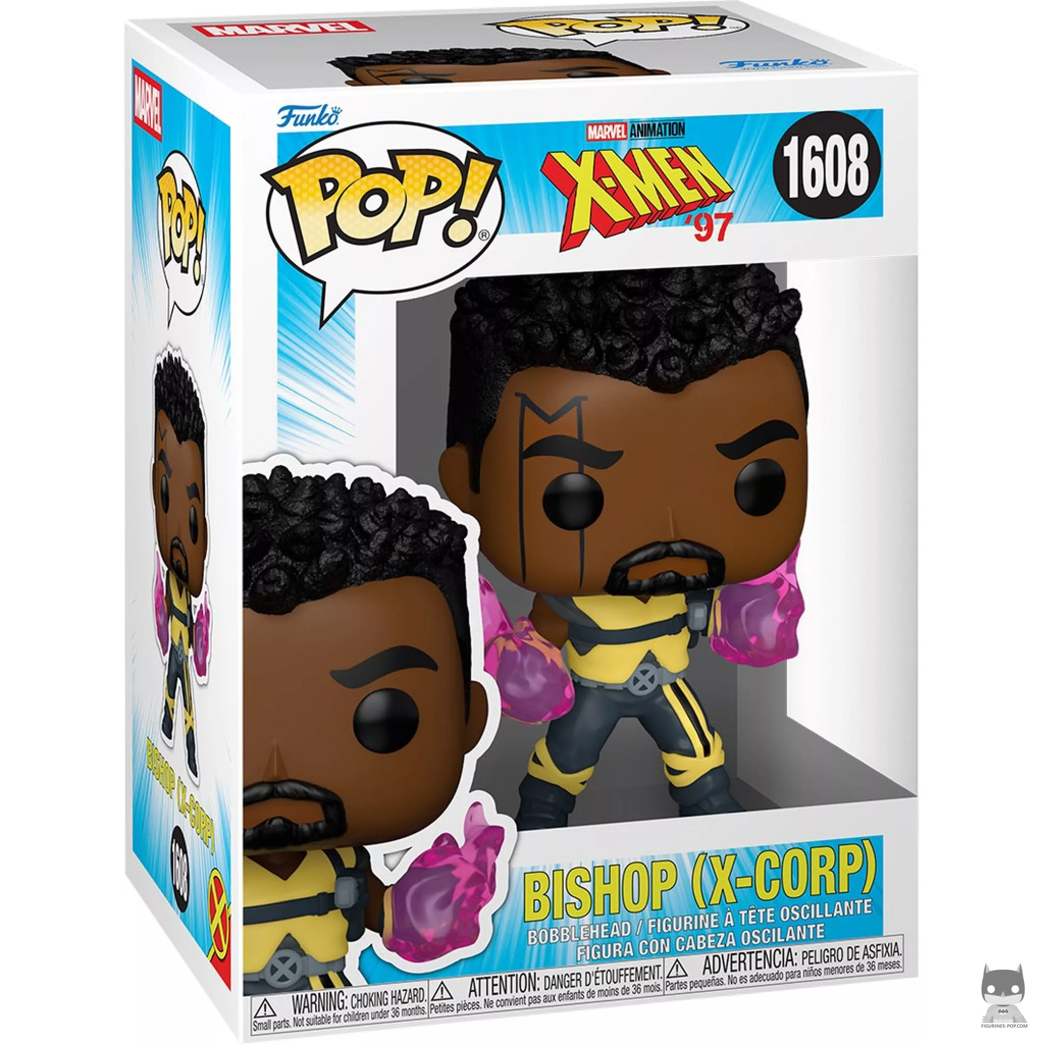 Bishop (X-Corp) Funko Pop! figure in its box