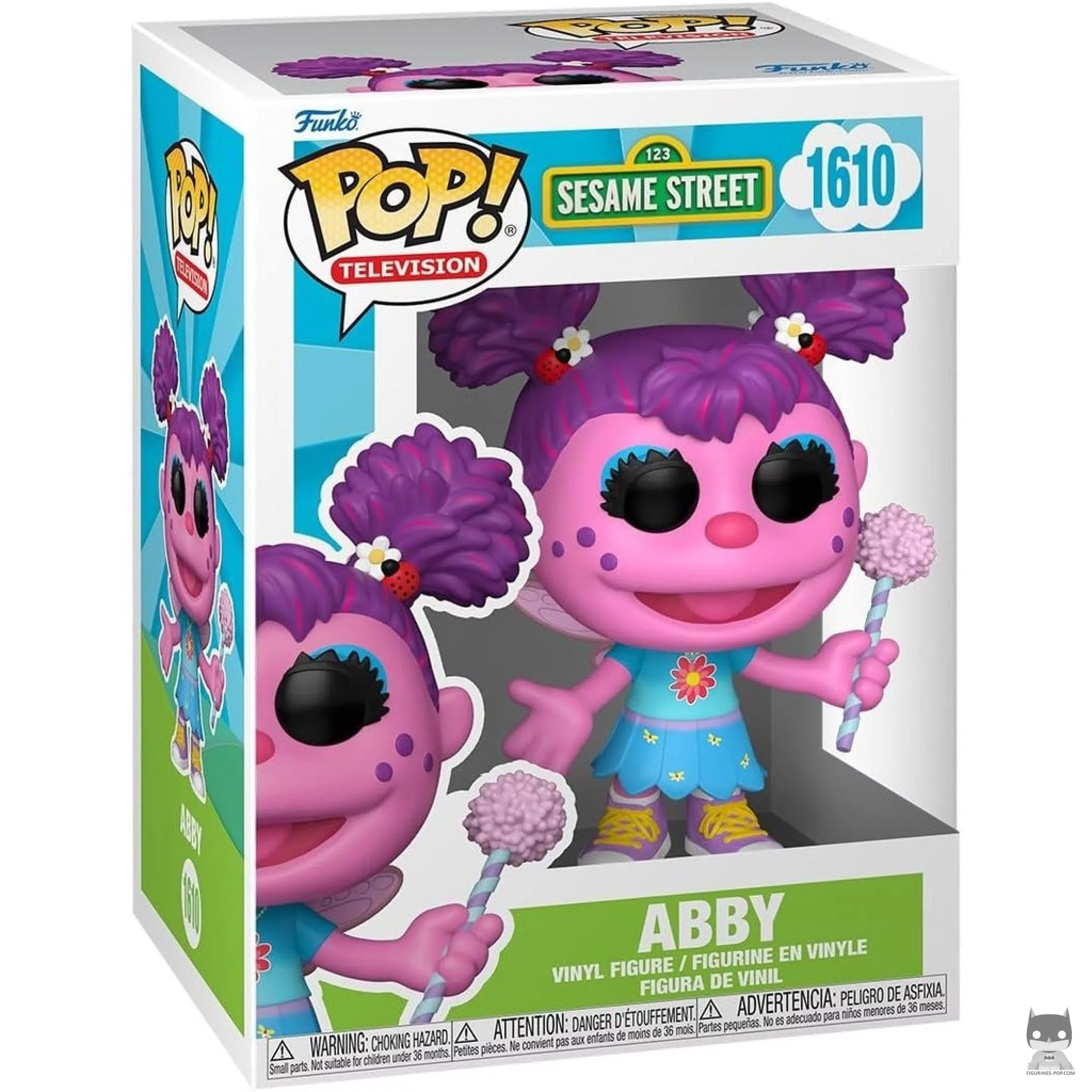 Abby Cadabby Funko Pop! figure in its box