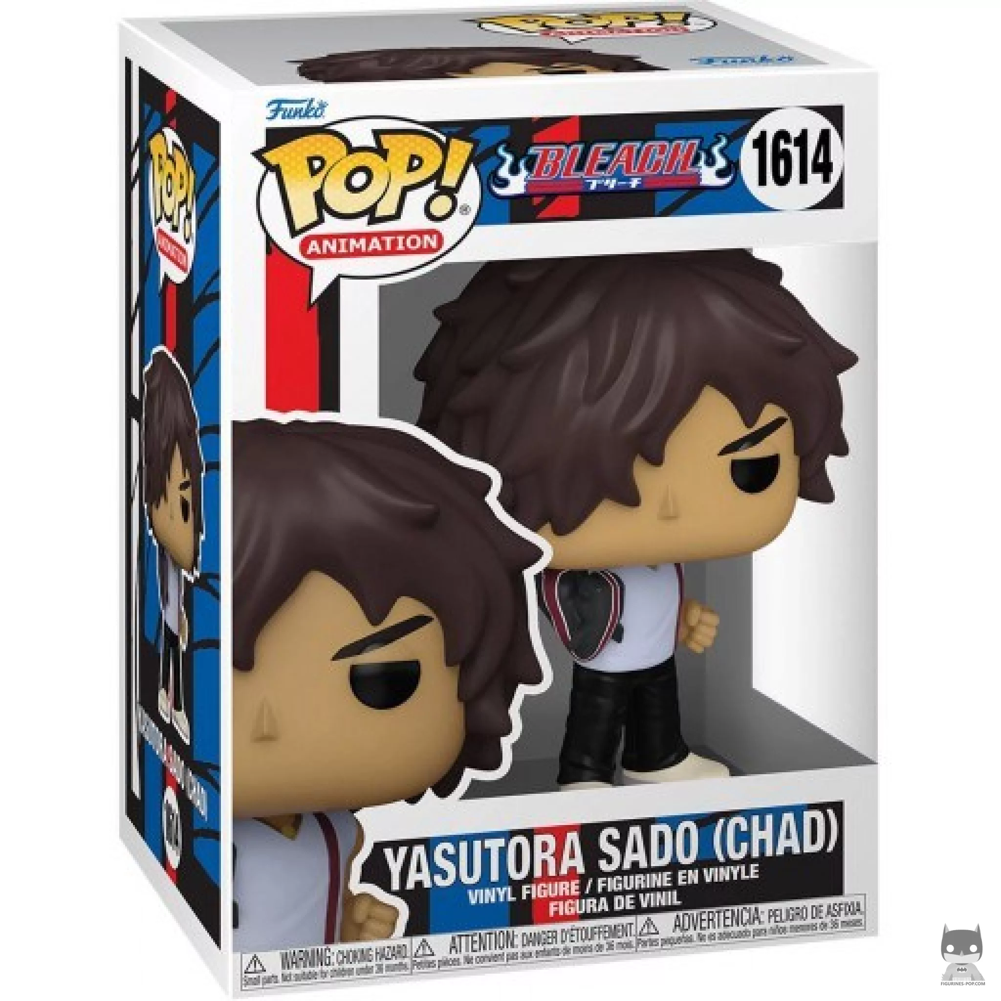 Yasutora Sado (Chad) Funko Pop! figure in its box
