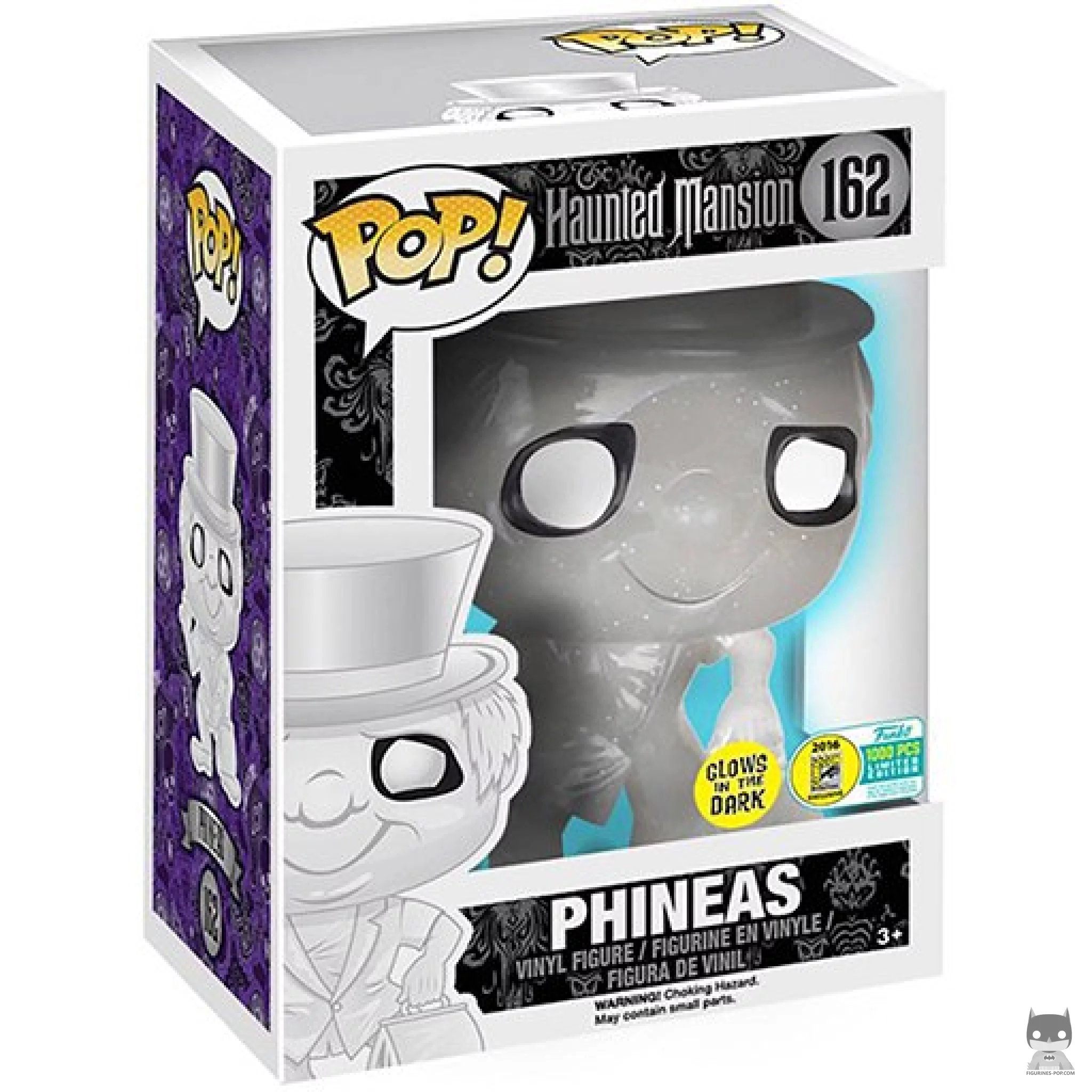Phineas (White) Funko Pop! figure in its box