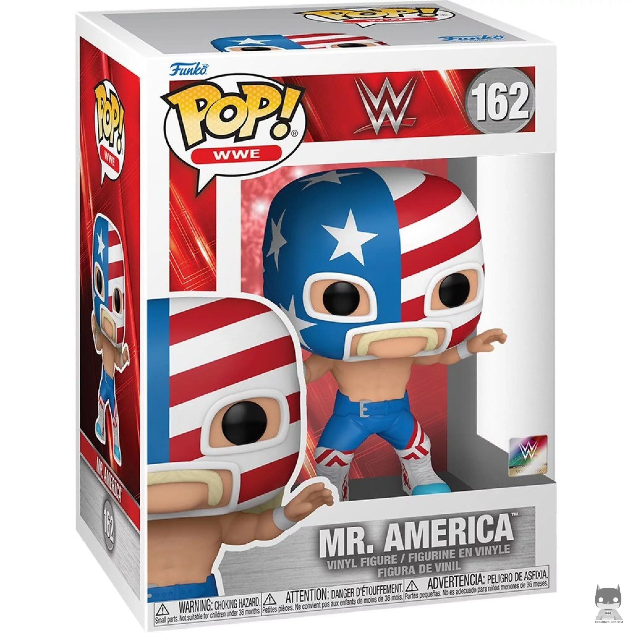 Mr. America Funko Pop! figure in its box