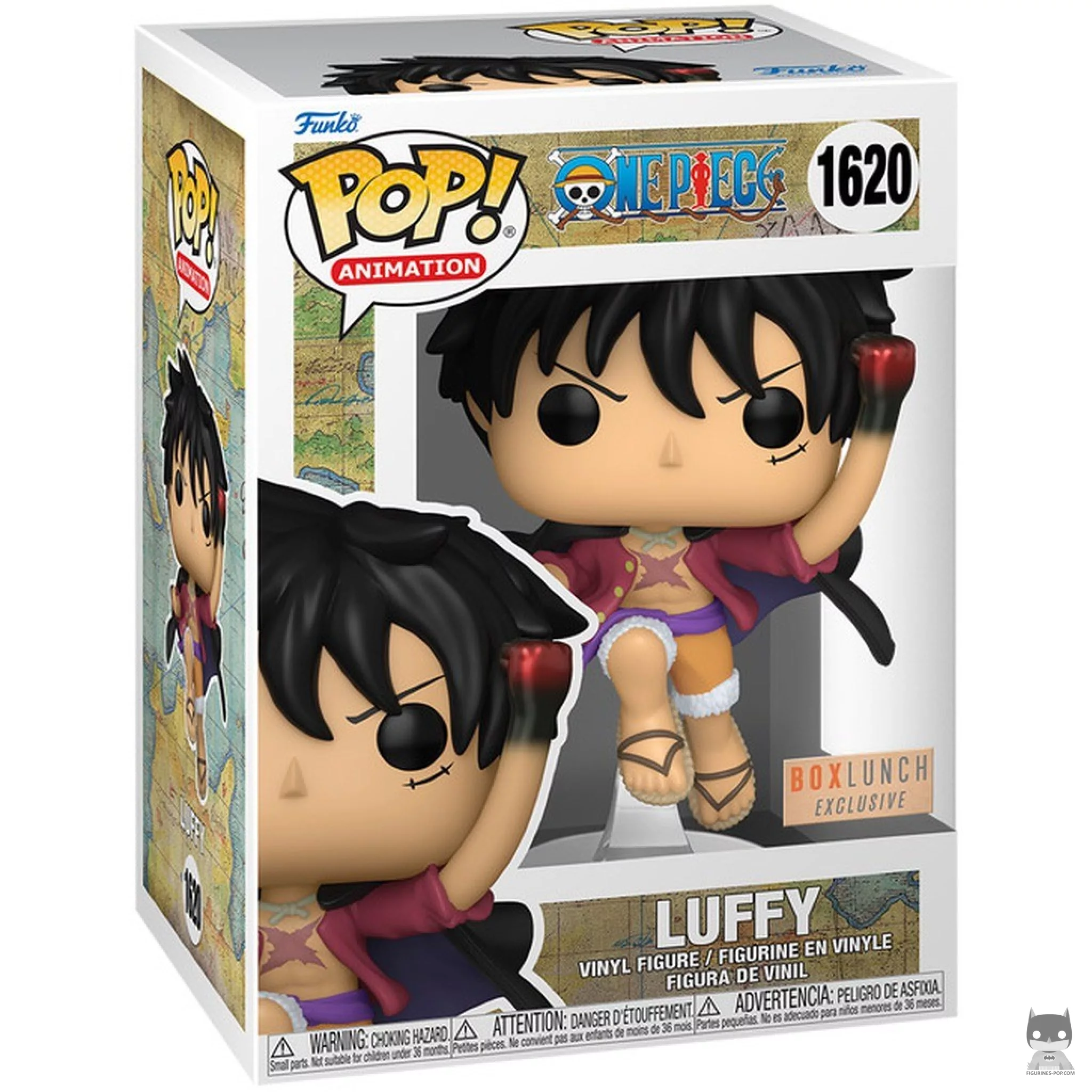 Luffy (Uppercut) Funko Pop! figure in its box