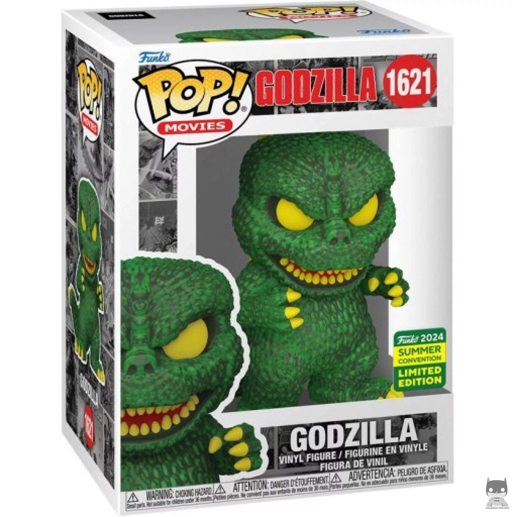 Godzilla Funko Pop! figure in its box
