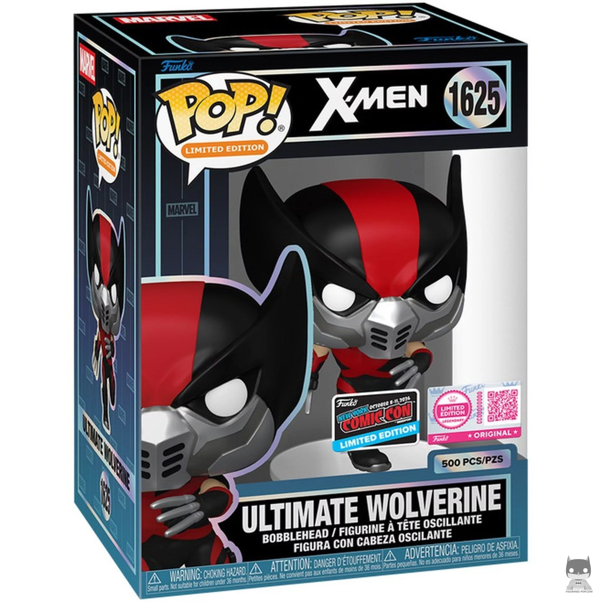 Ultimate Wolverine Funko Pop! figure in its box
