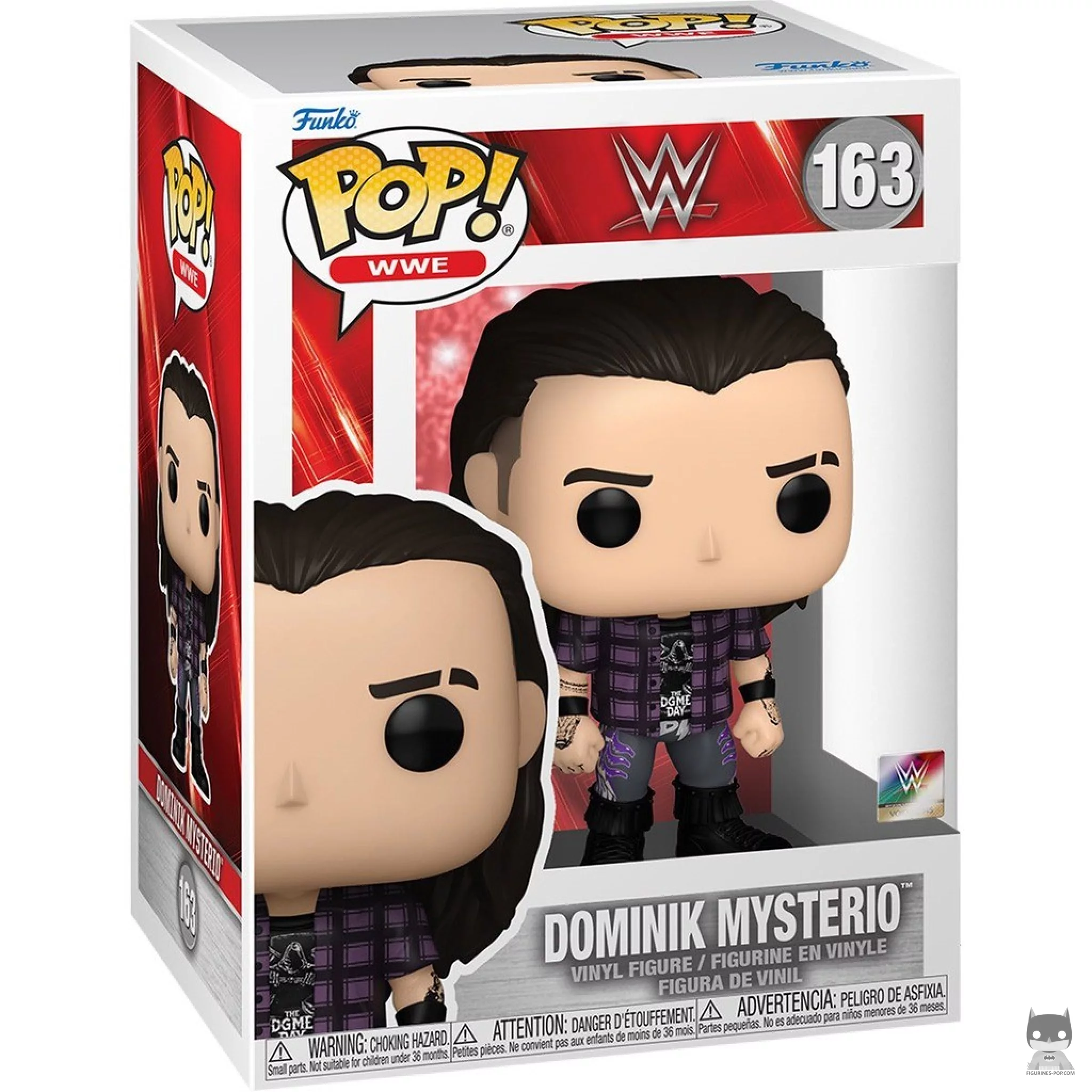 Dominik Mysterio Funko Pop! figure in its box