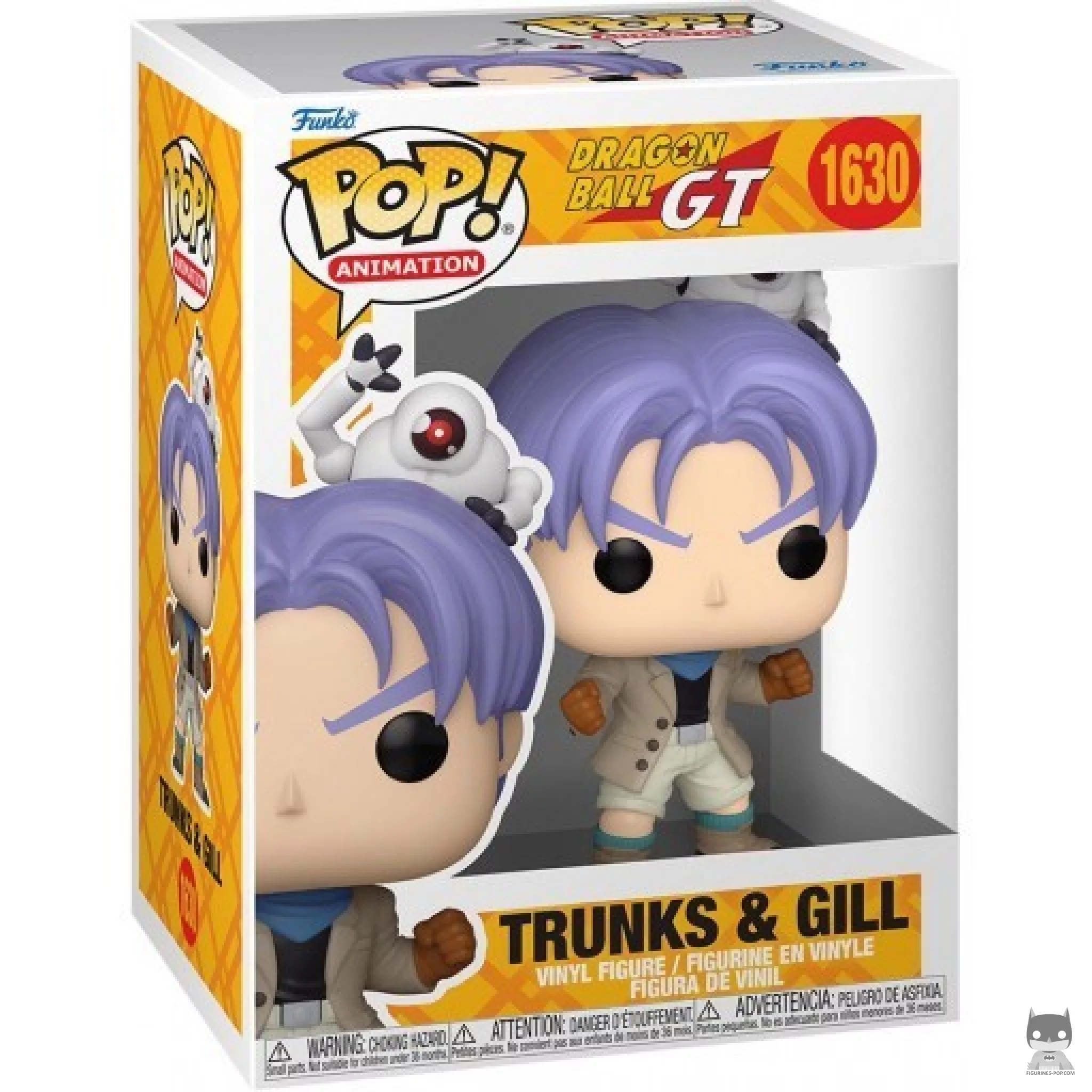 Trunks & Gill Funko Pop! figure in its box