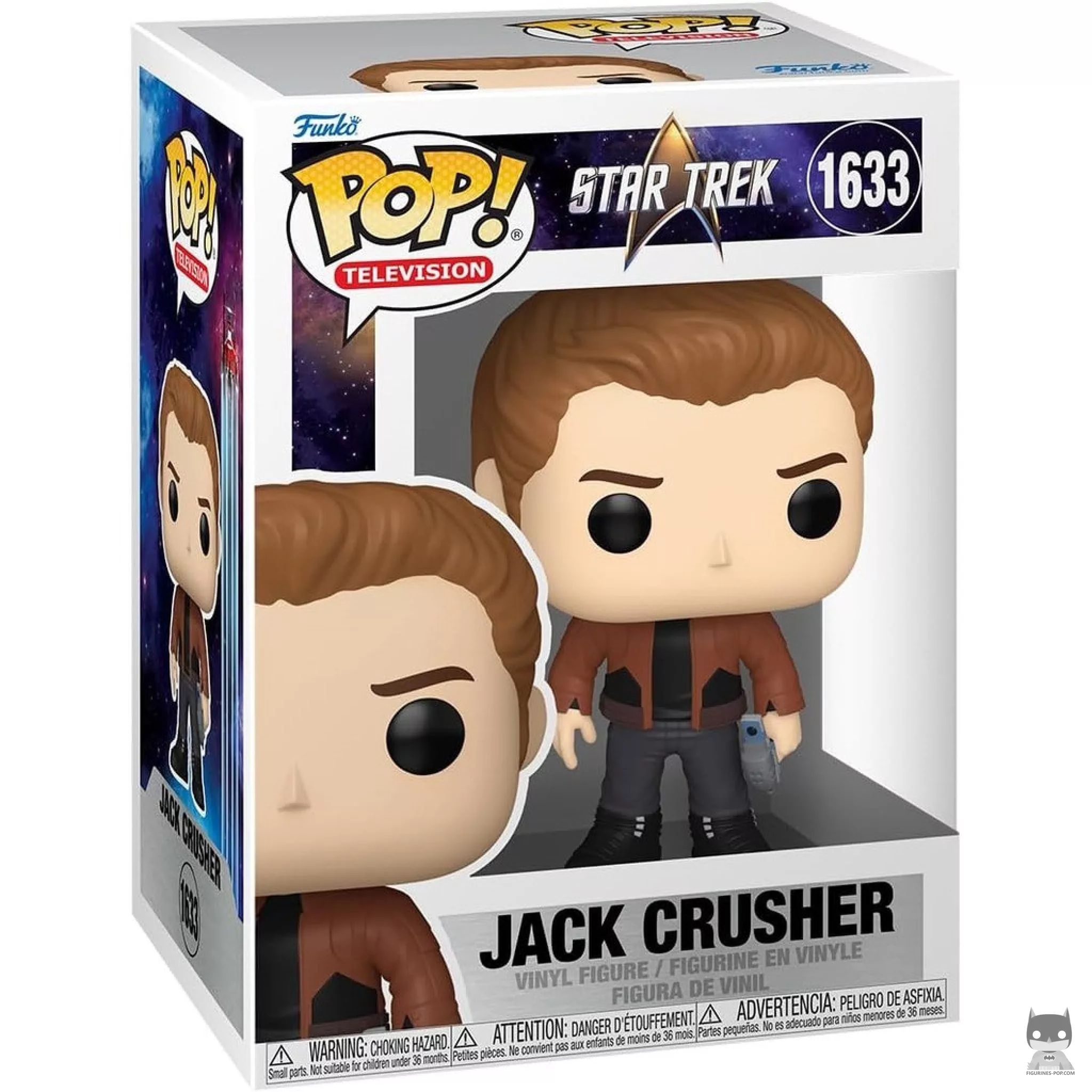 Jack Crusher Funko Pop! figure in its box