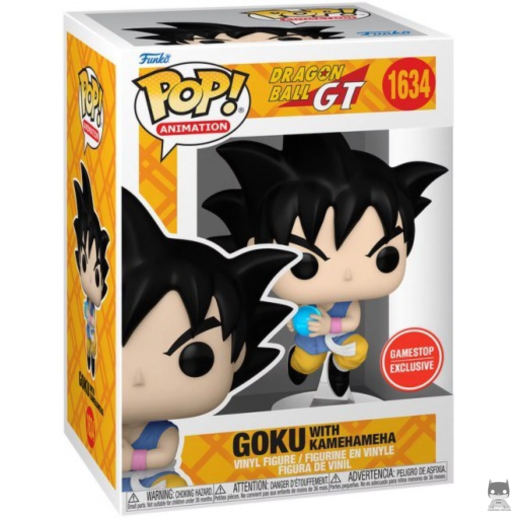 Goku with Kamehameha Funko Pop! figure in its box