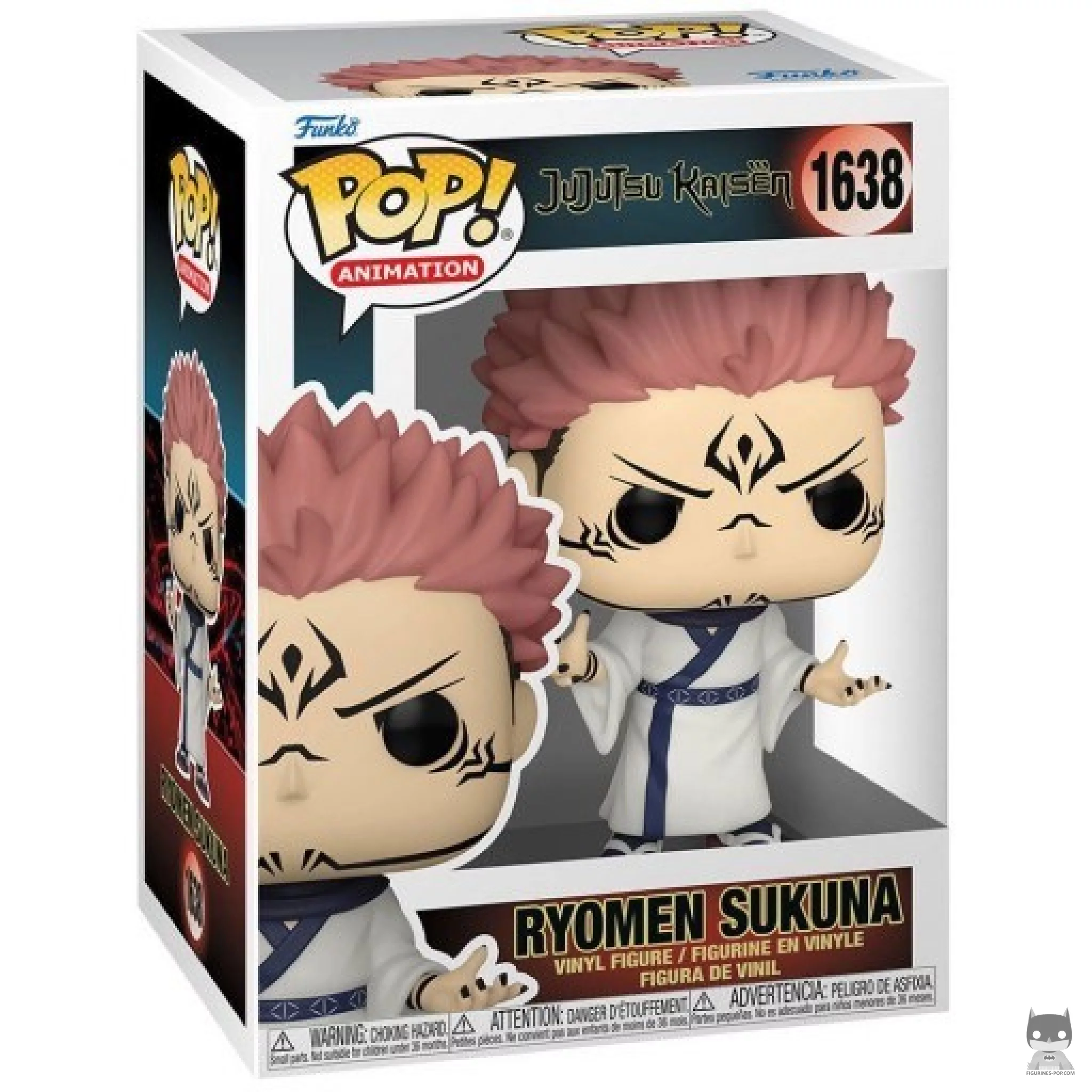 Ryomen Sukuna (Wearing Robes) Funko Pop! figure in its box