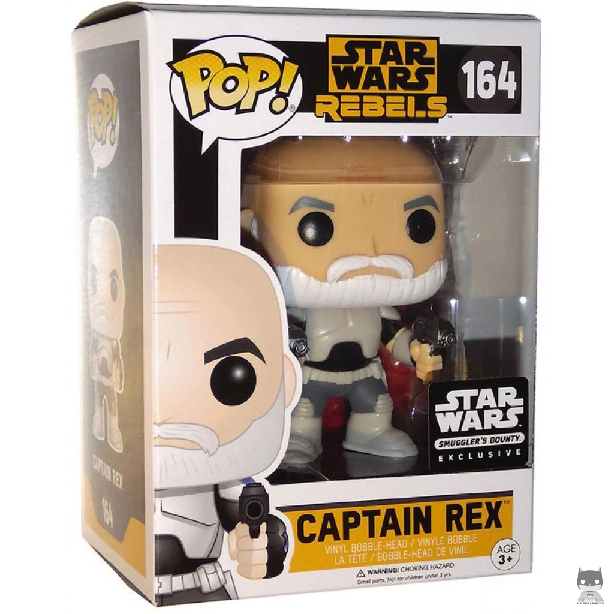Captain Rex Funko Pop! figure in its box