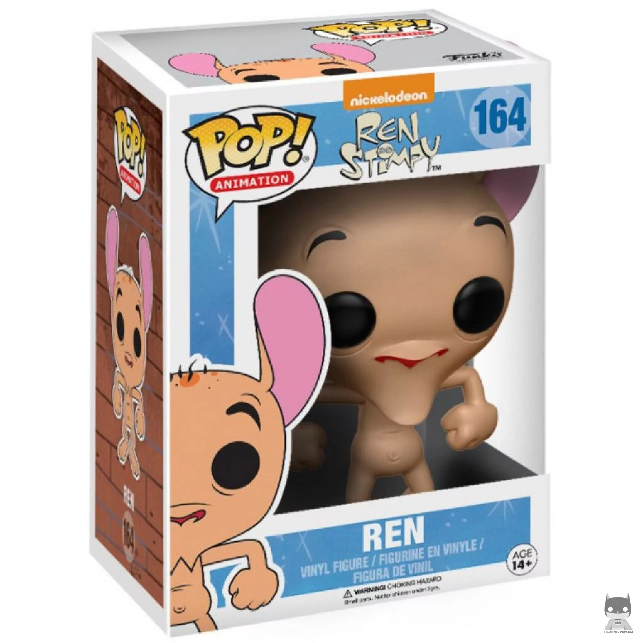Ren Funko Pop! figure in its box