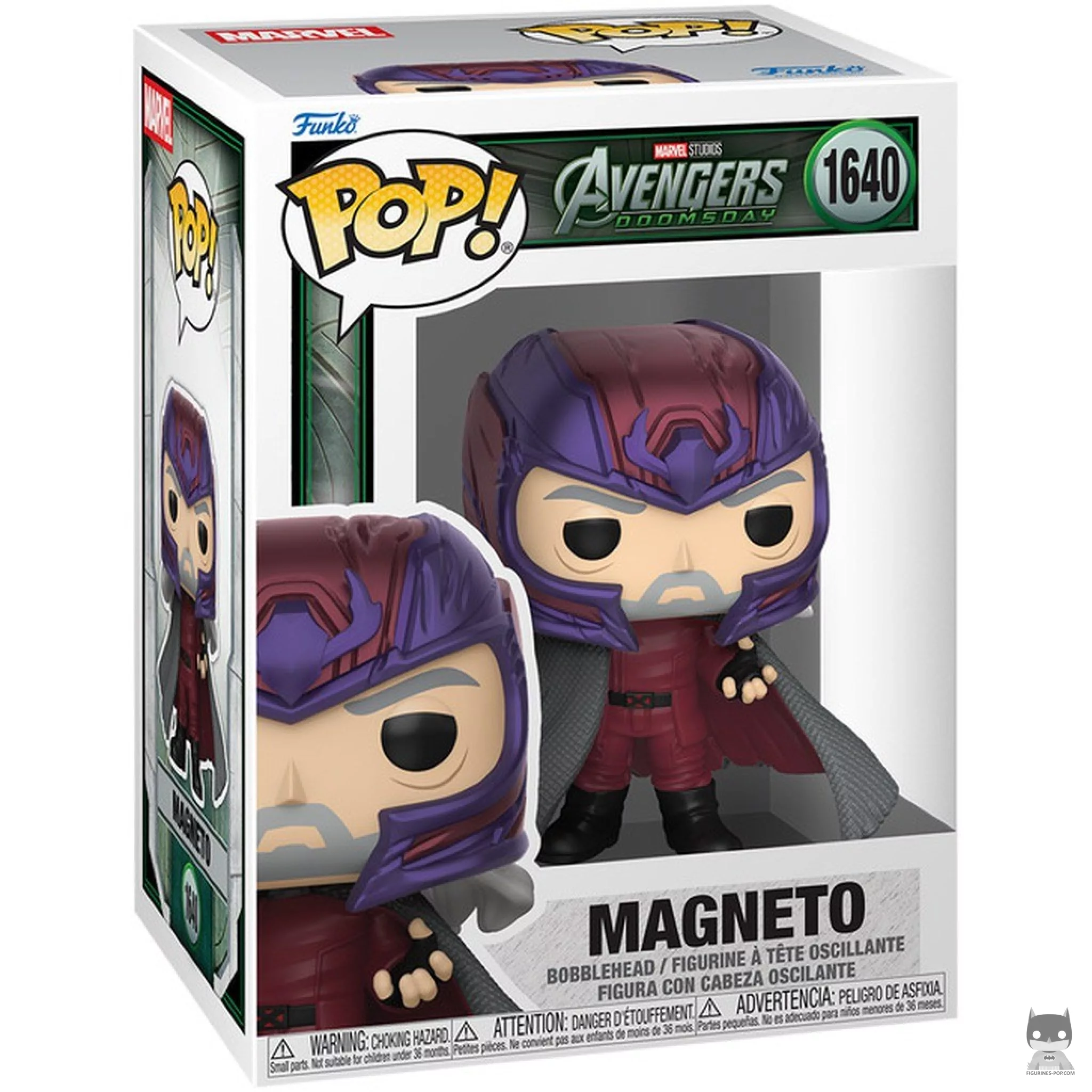 Magneto Funko Pop! figure in its box