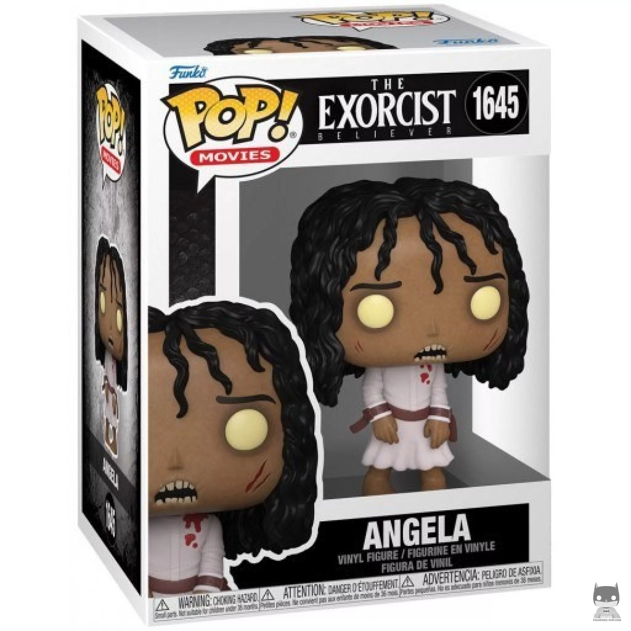 Possessed Angela Funko Pop! figure in its box