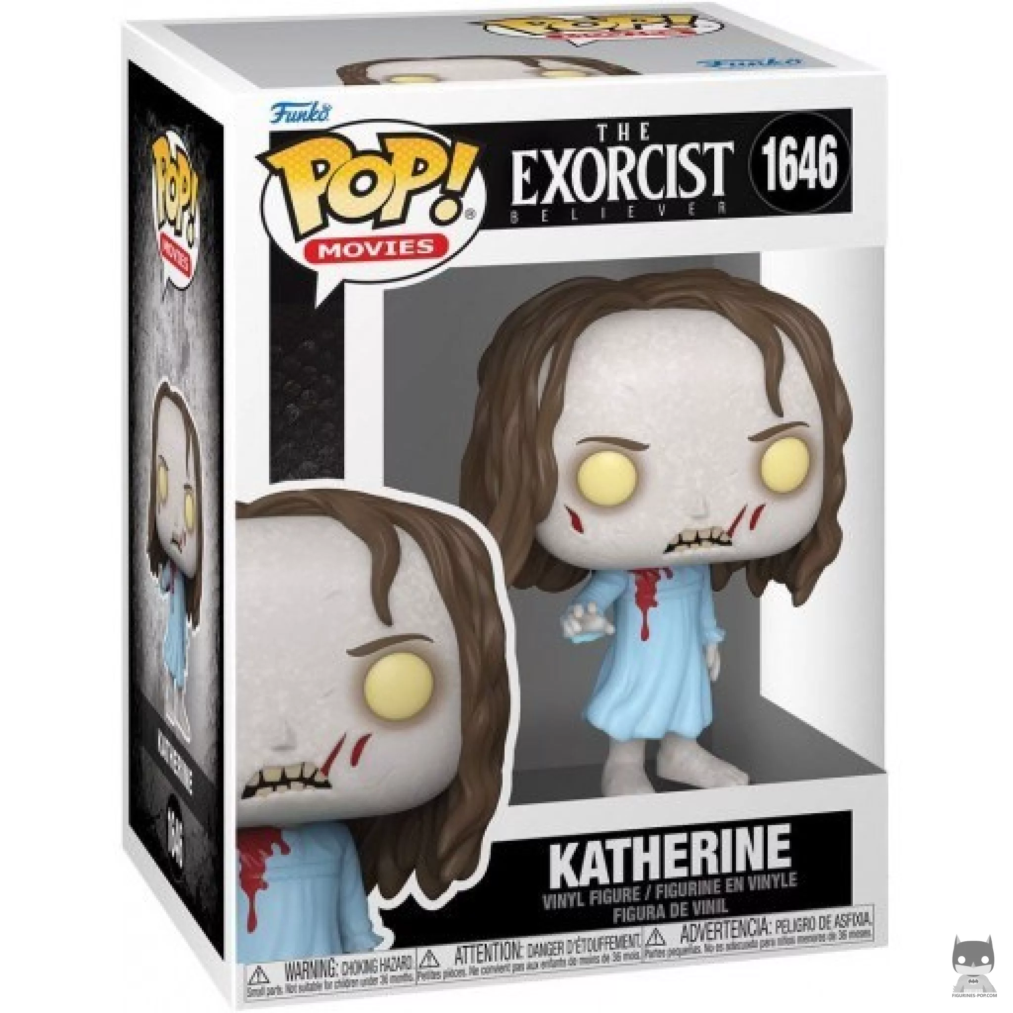 Possessed Katherine Funko Pop! figure in its box